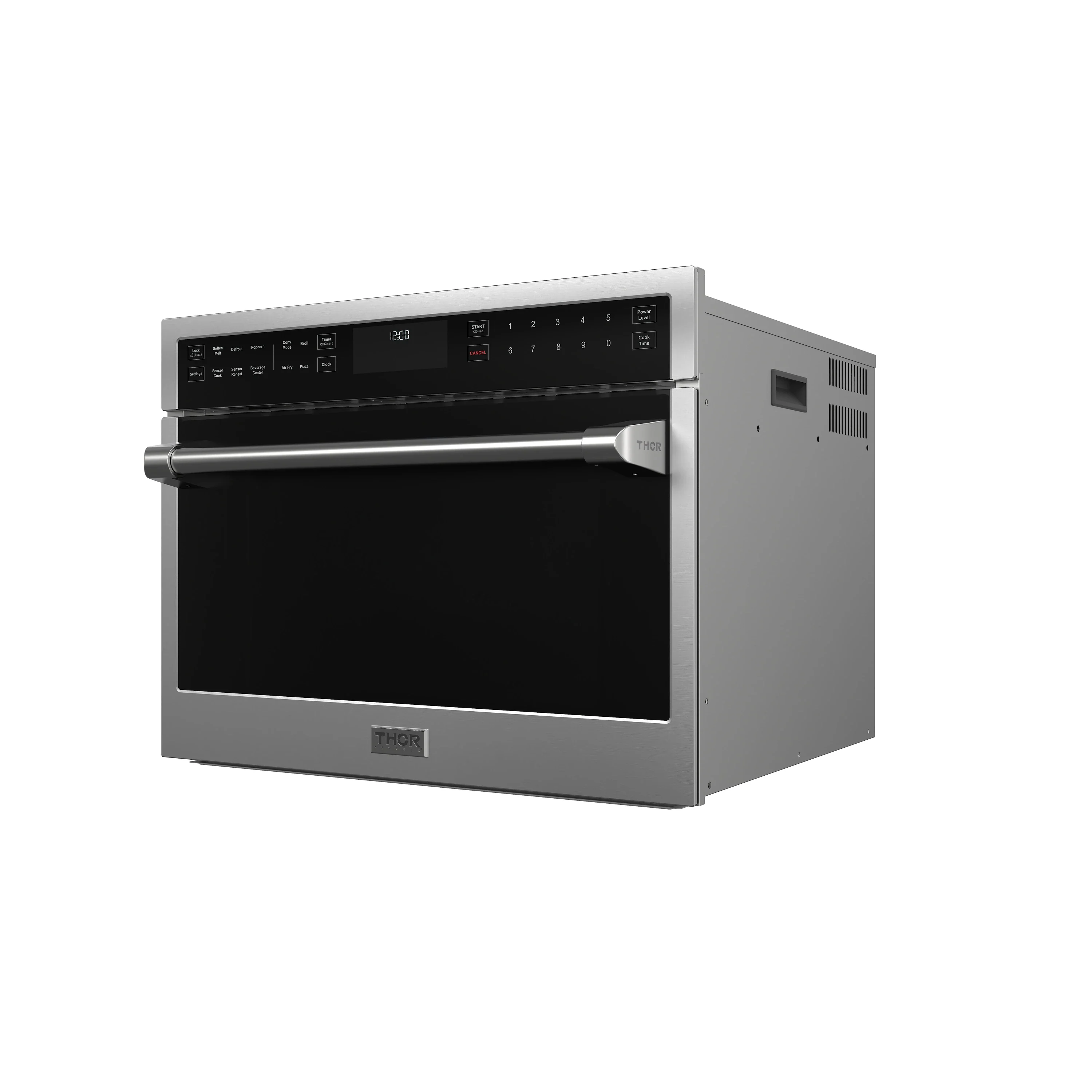 Thor Kitchen 24-Inch Built-In Air Fry Microwave Oven with Drop-Down Door (TMO24H) - Image 3