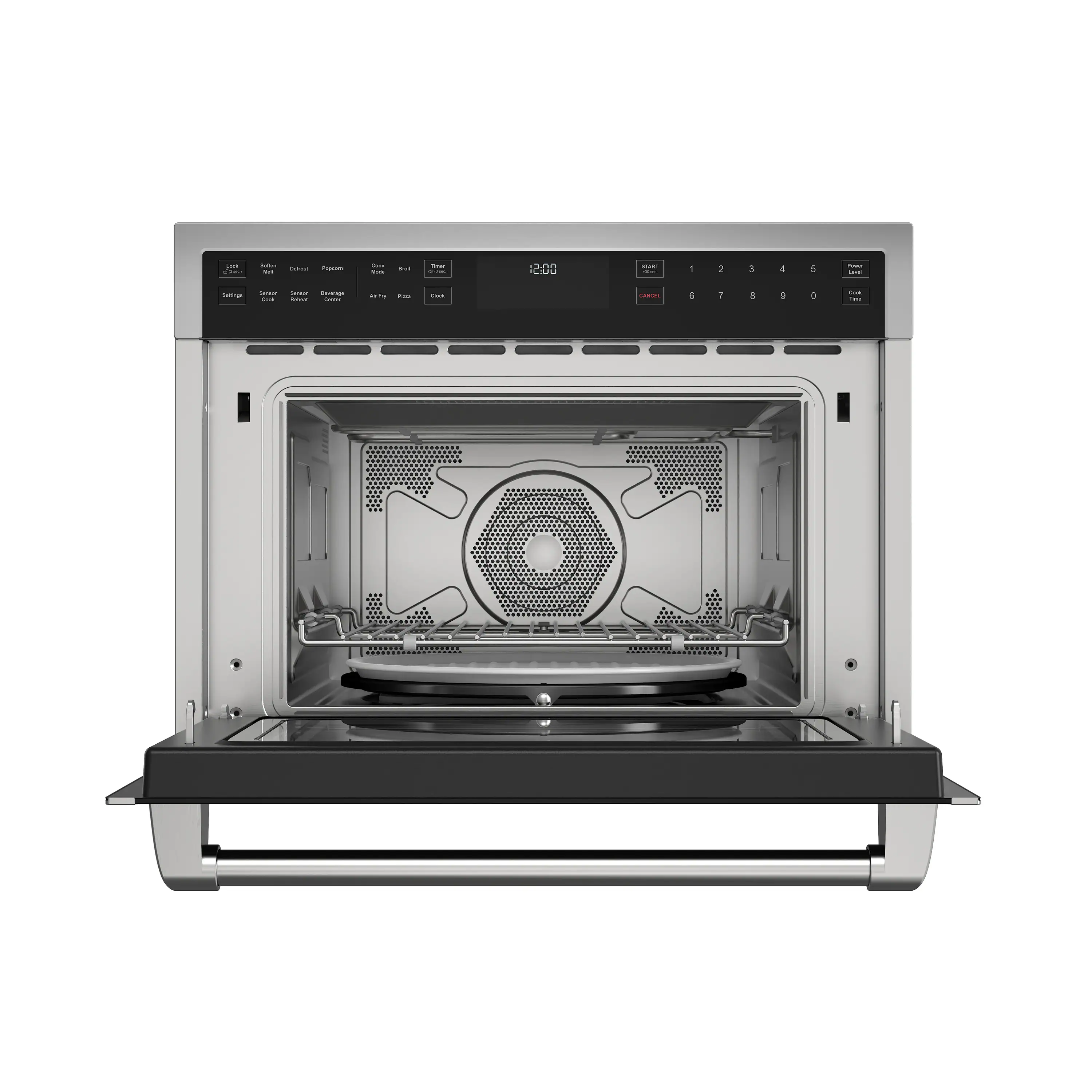 Thor Kitchen 24-Inch Built-In Air Fry Microwave Oven with Drop-Down Door (TMO24H) - Image 4