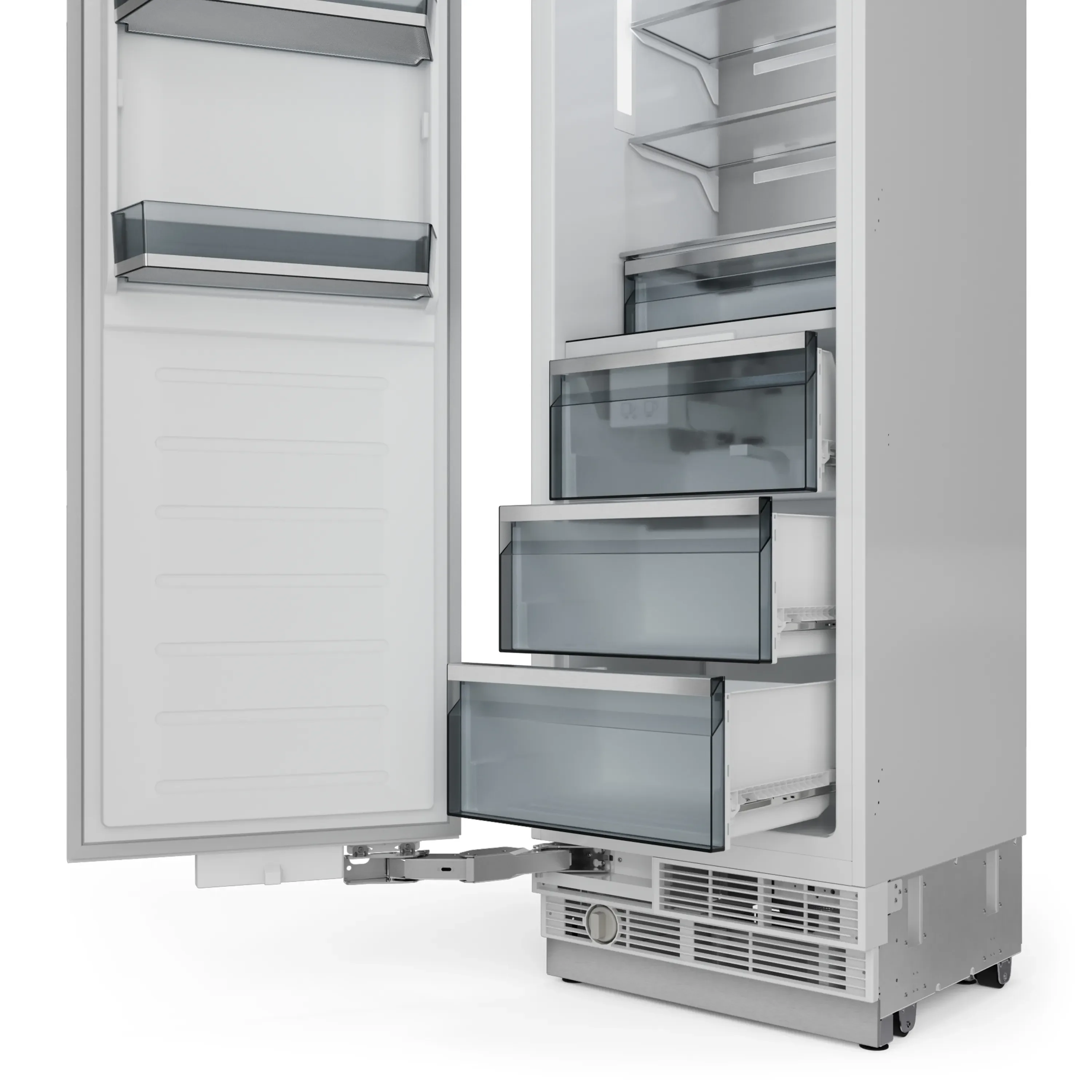 Thor Kitchen X-Series 24-Inch 12.4 Cu. Ft. Panel Ready Column Freezer with Ice Maker (XRF24CFZ) - Image 4
