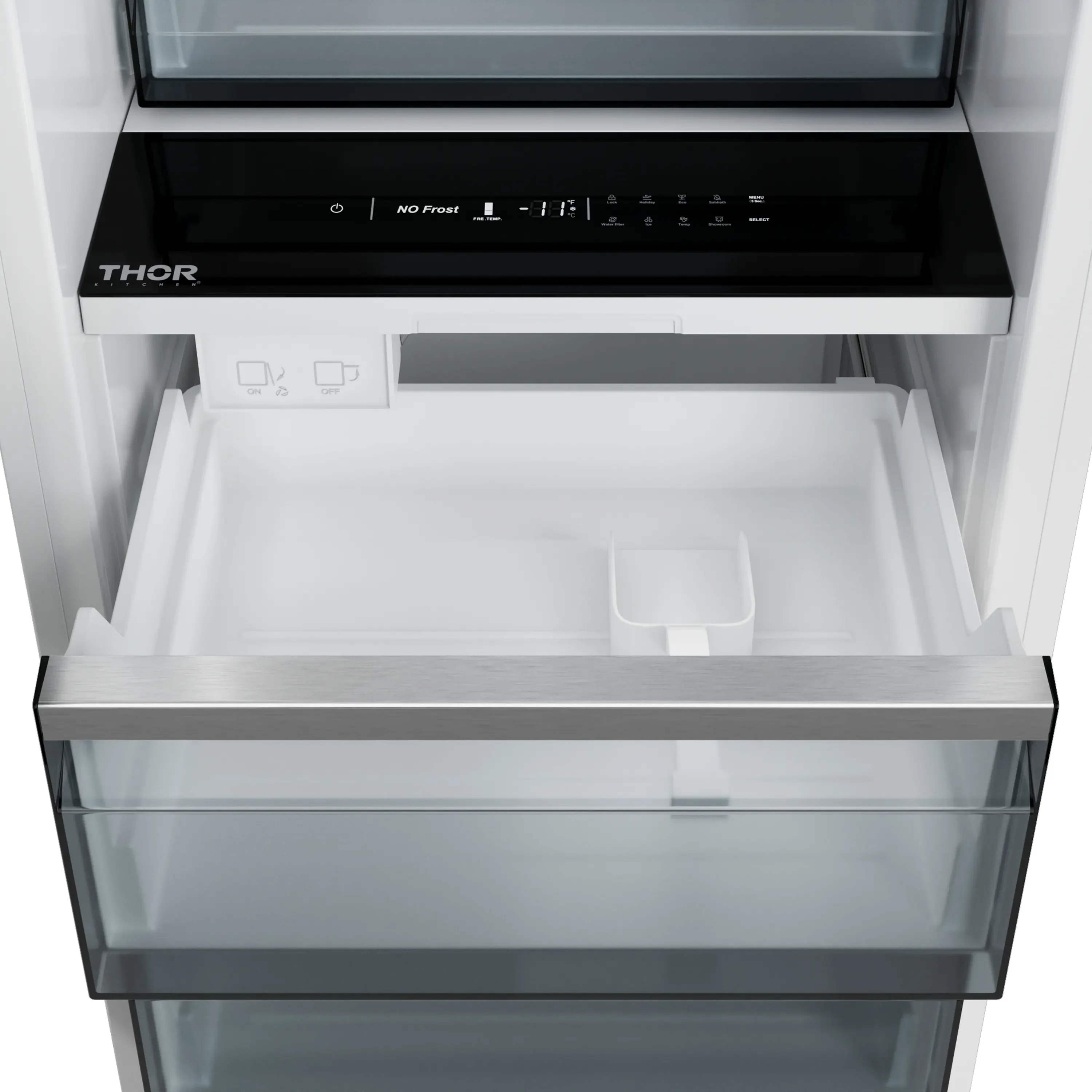 Thor Kitchen X-Series 24-Inch 12.4 Cu. Ft. Panel Ready Column Freezer with Ice Maker (XRF24CFZ) - Image 6
