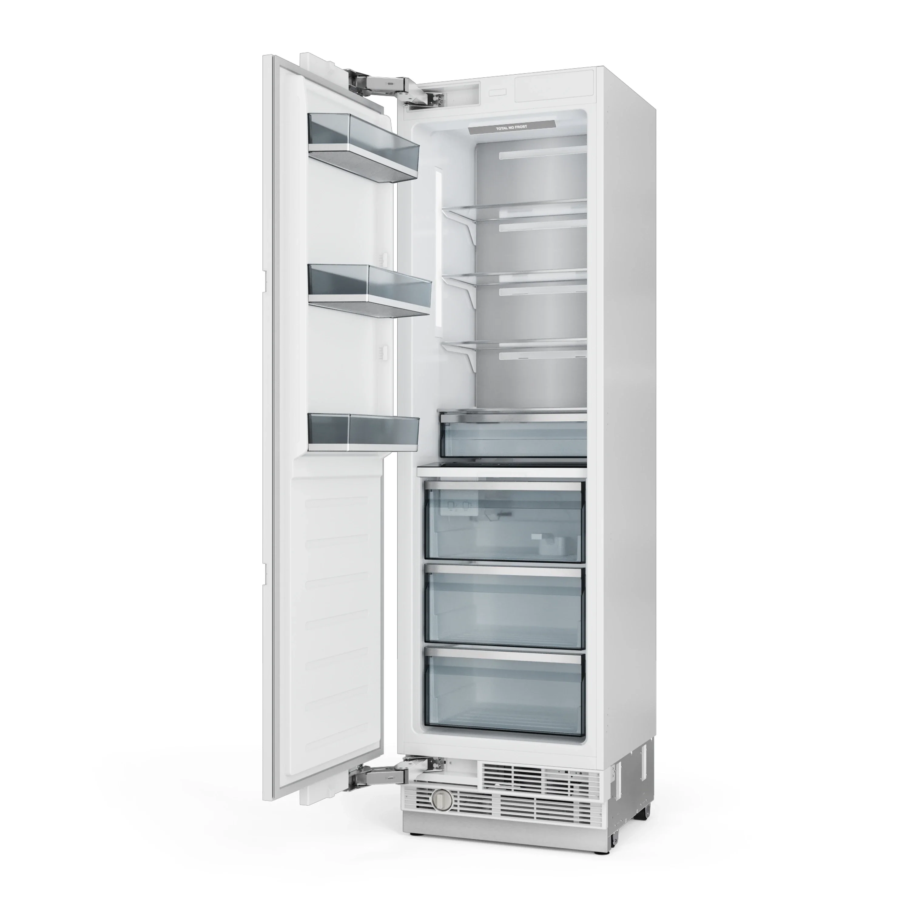 Thor Kitchen X-Series 24-Inch 12.4 Cu. Ft. Column Freezer with Ice Maker in Stainless Steel (XRF24CFZ-SS) - Image 4