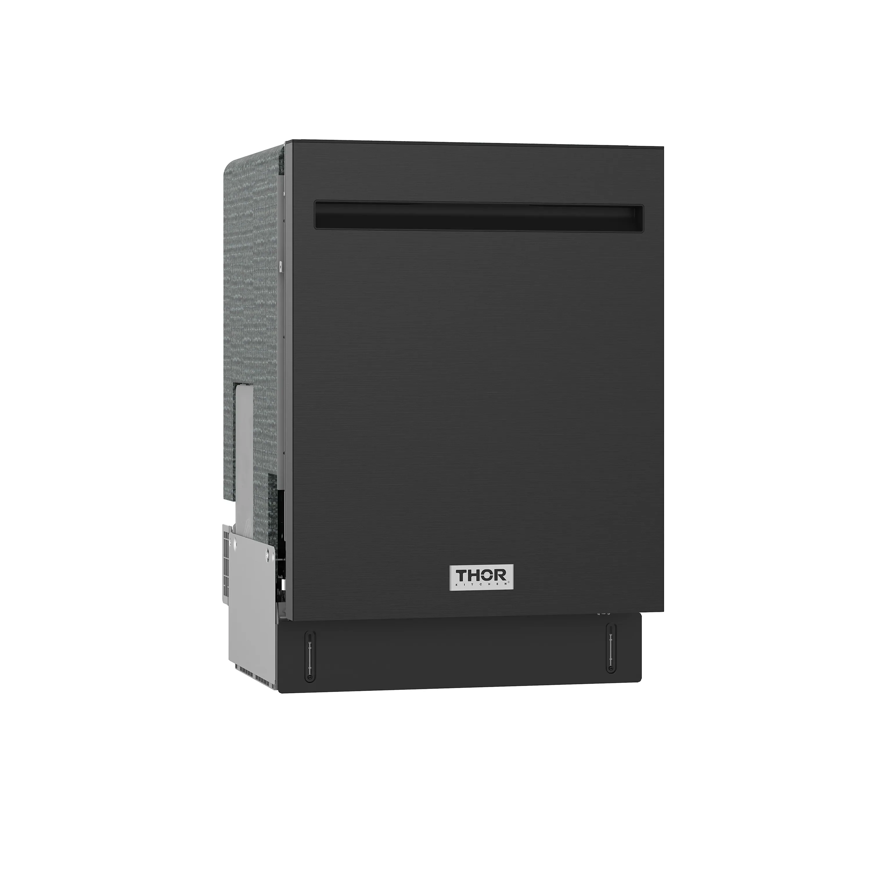 Thor Kitchen 24-Inch Built-In Dishwasher with 7 Cycles and Pocket Handle in Black (TDW24PTB) - Image 3