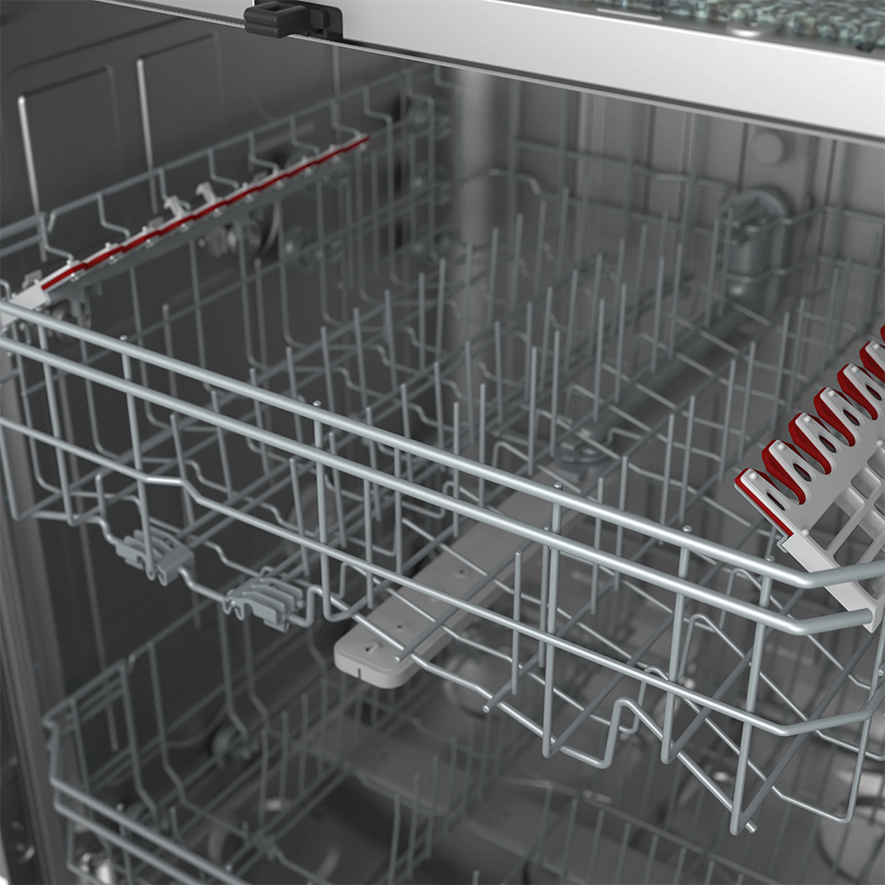 Thor Kitchen 24-Inch Built-In Dishwasher with 7 Cycles and Pocket Handle in Stainless Steel (TDW24PT) - Image 18