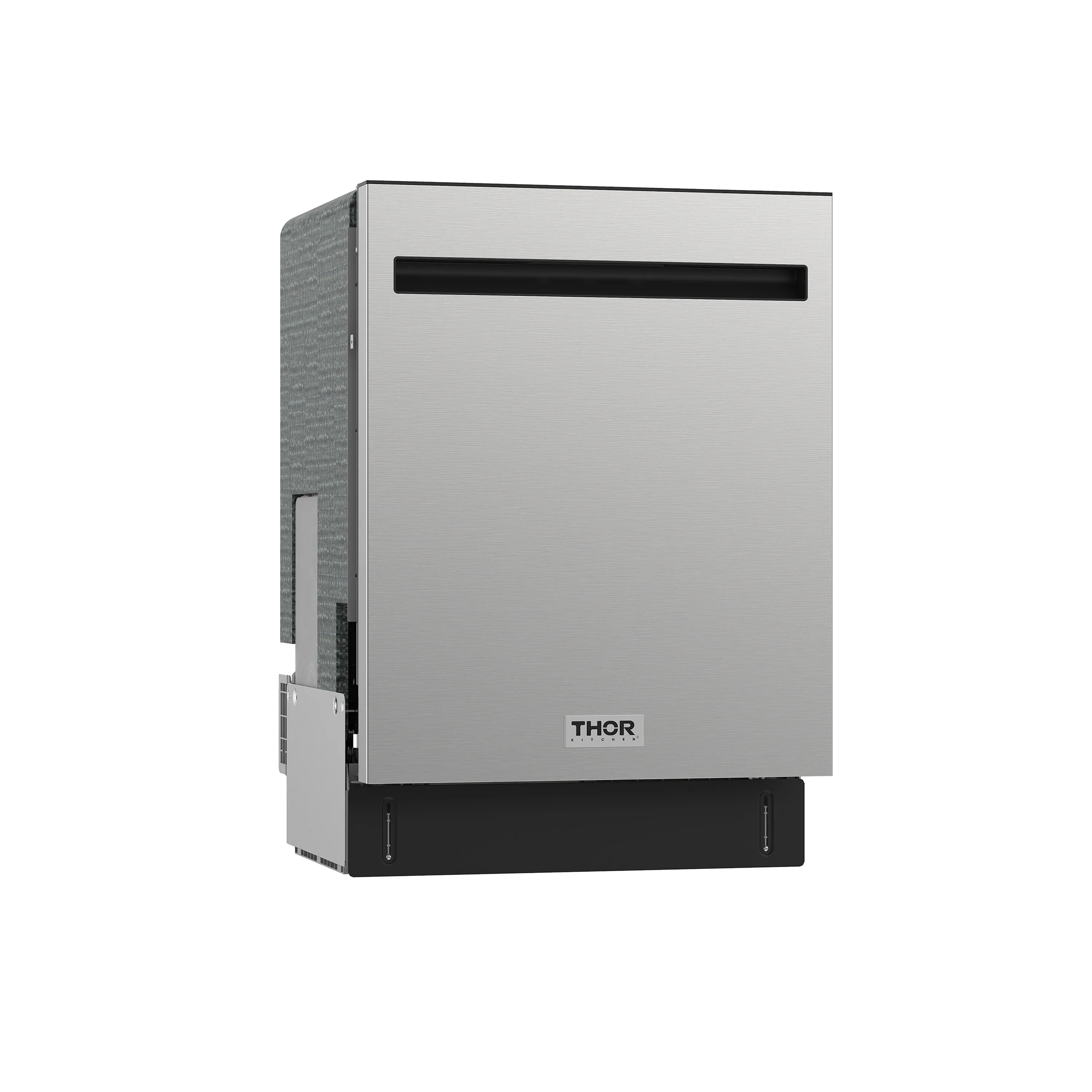 Thor Kitchen 24-Inch Built-In Dishwasher with 7 Cycles and Pocket Handle in Stainless Steel (TDW24PT) - Image 3