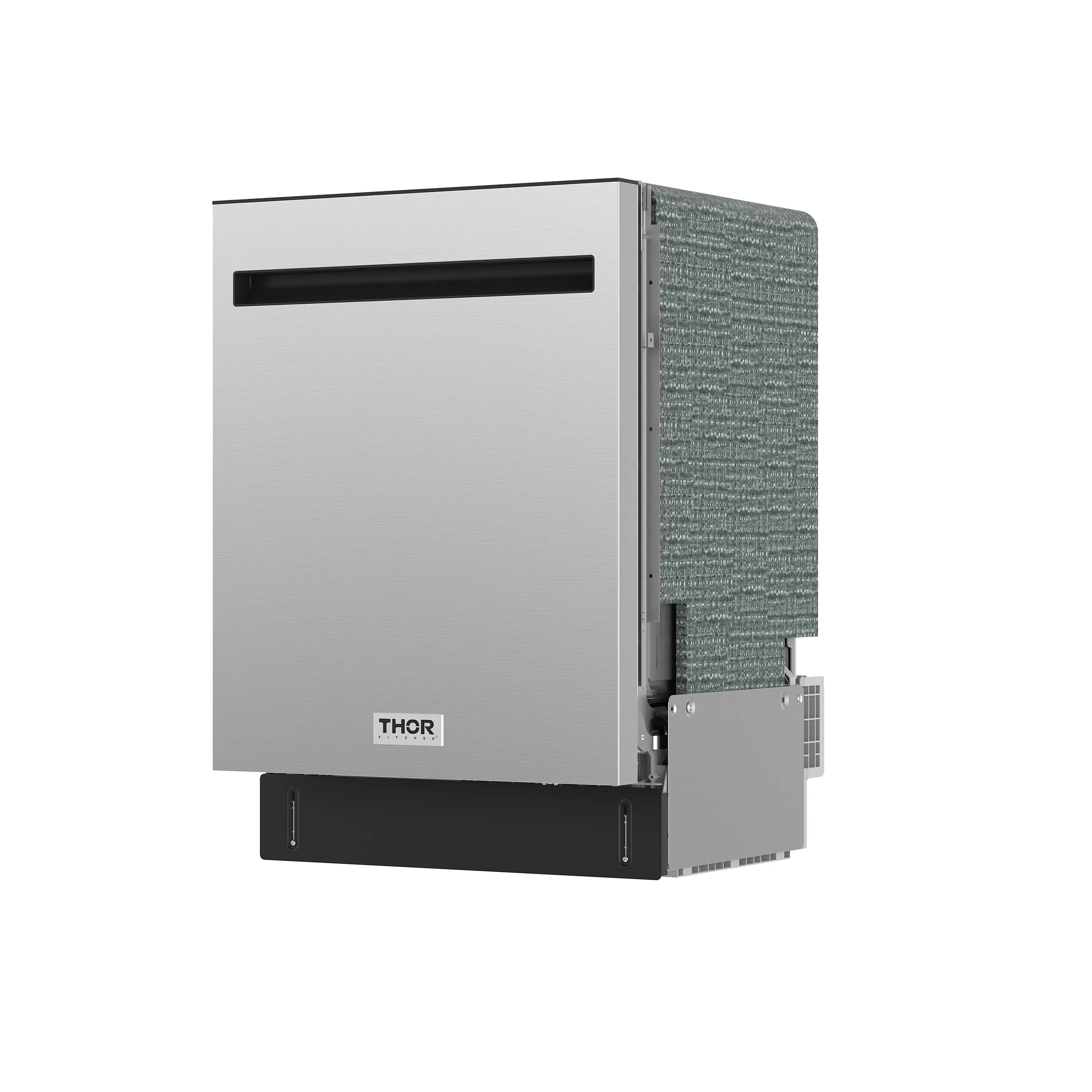 Thor Kitchen 24-Inch Built-In Dishwasher with 7 Cycles and Pocket Handle in Stainless Steel (TDW24PT) - Image 5