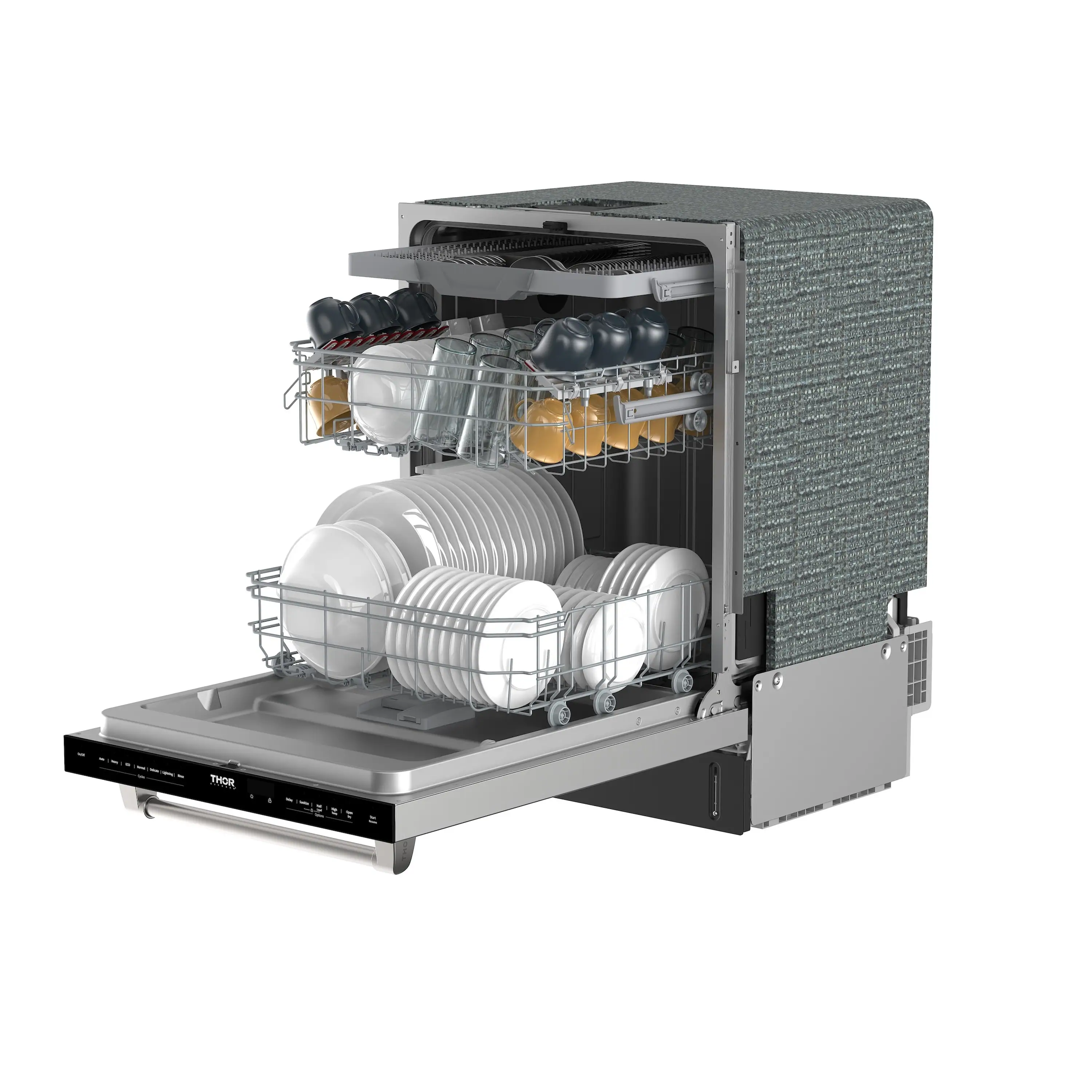 Thor Kitchen 24-Inch Dishwasher in Stainless Steel (TDW24C7) - Image 9
