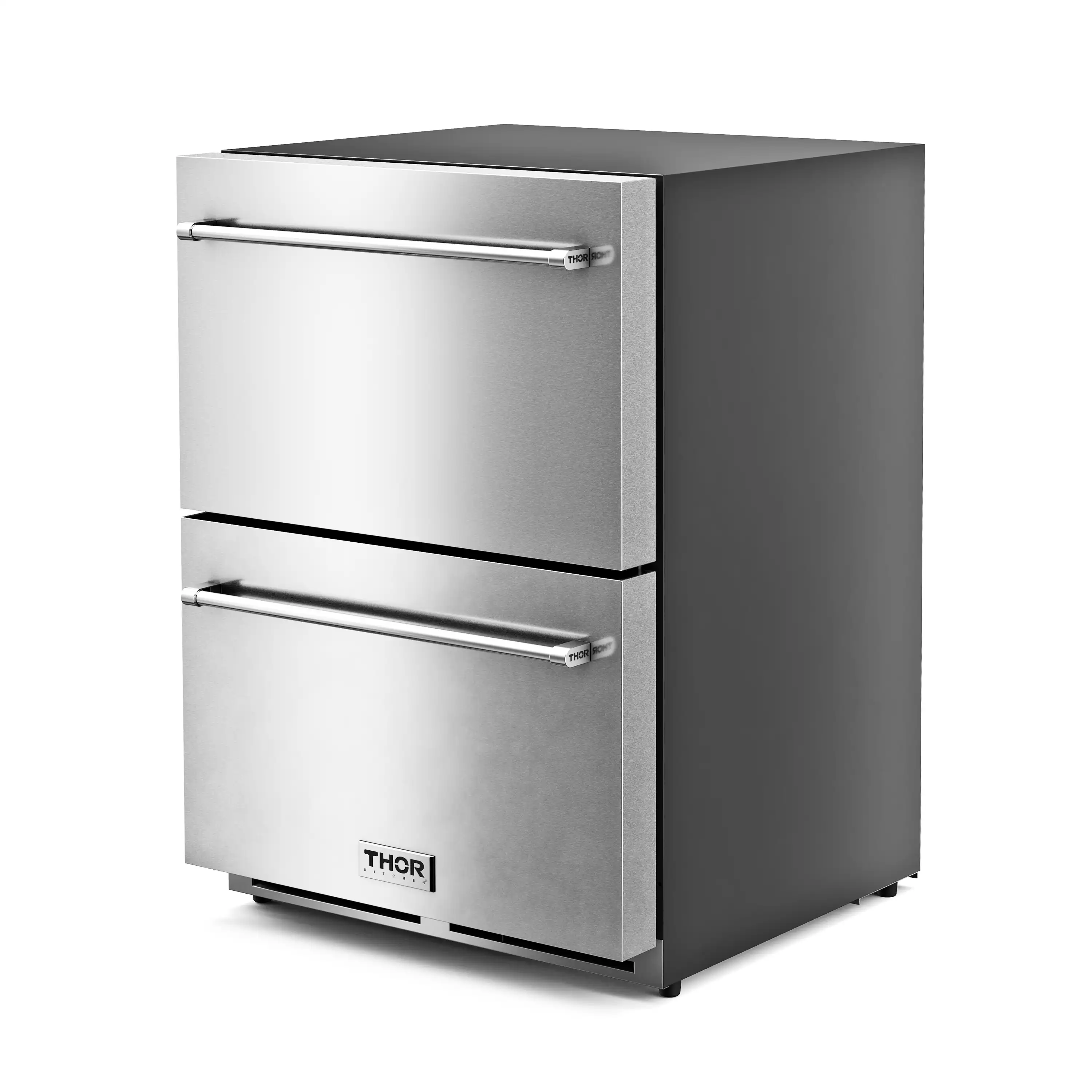 Thor Kitchen 24-Inch Indoor Outdoor Freezer Drawer in Stainless Steel (TRZ24U) - Image 5