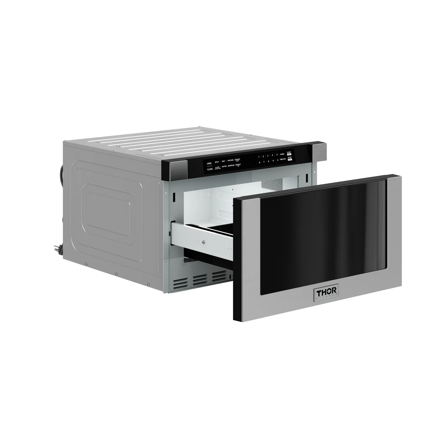 Thor Kitchen 24-Inch Microwave Drawer in Stainless Steel (TMD2402) - Image 3