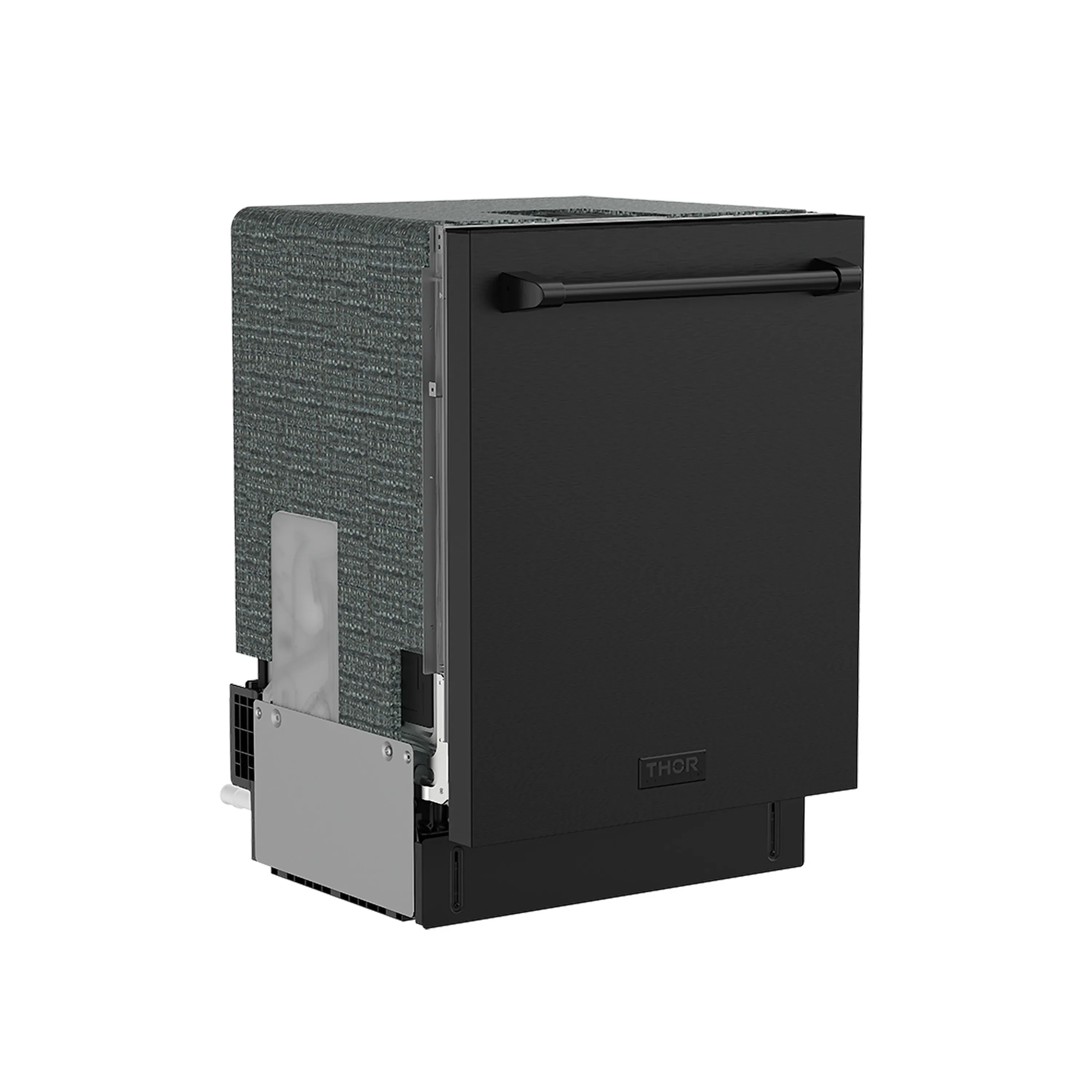 Thor Kitchen 24-Inch Top Control Built-In Dishwasher in Black (TDW24C7B) - Image 3