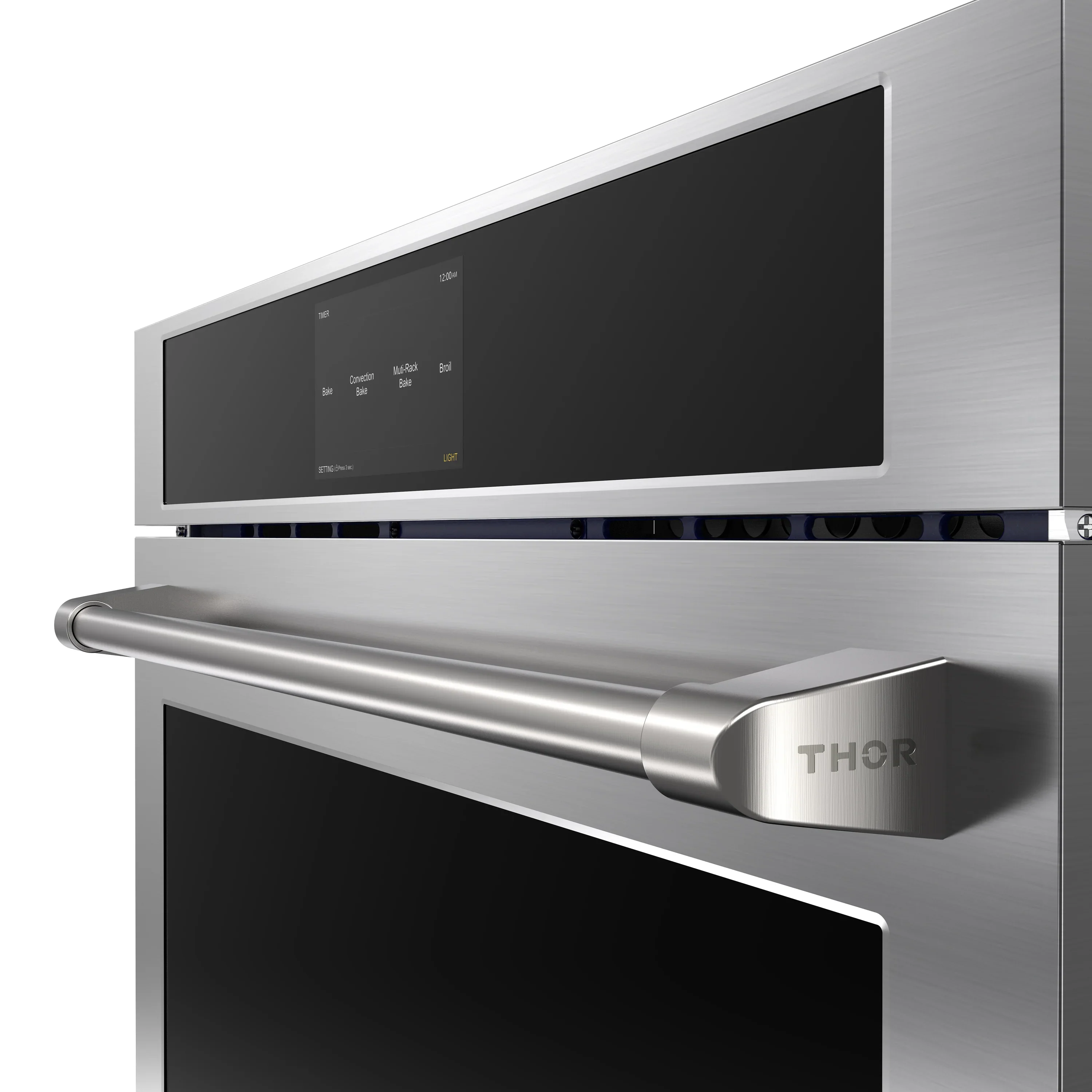 Thor Kitchen 2-Piece Appliance Package - 30-Inch Electric Wall Oven, and Microwave with Air Fryer in Stainless Steel - Image 10