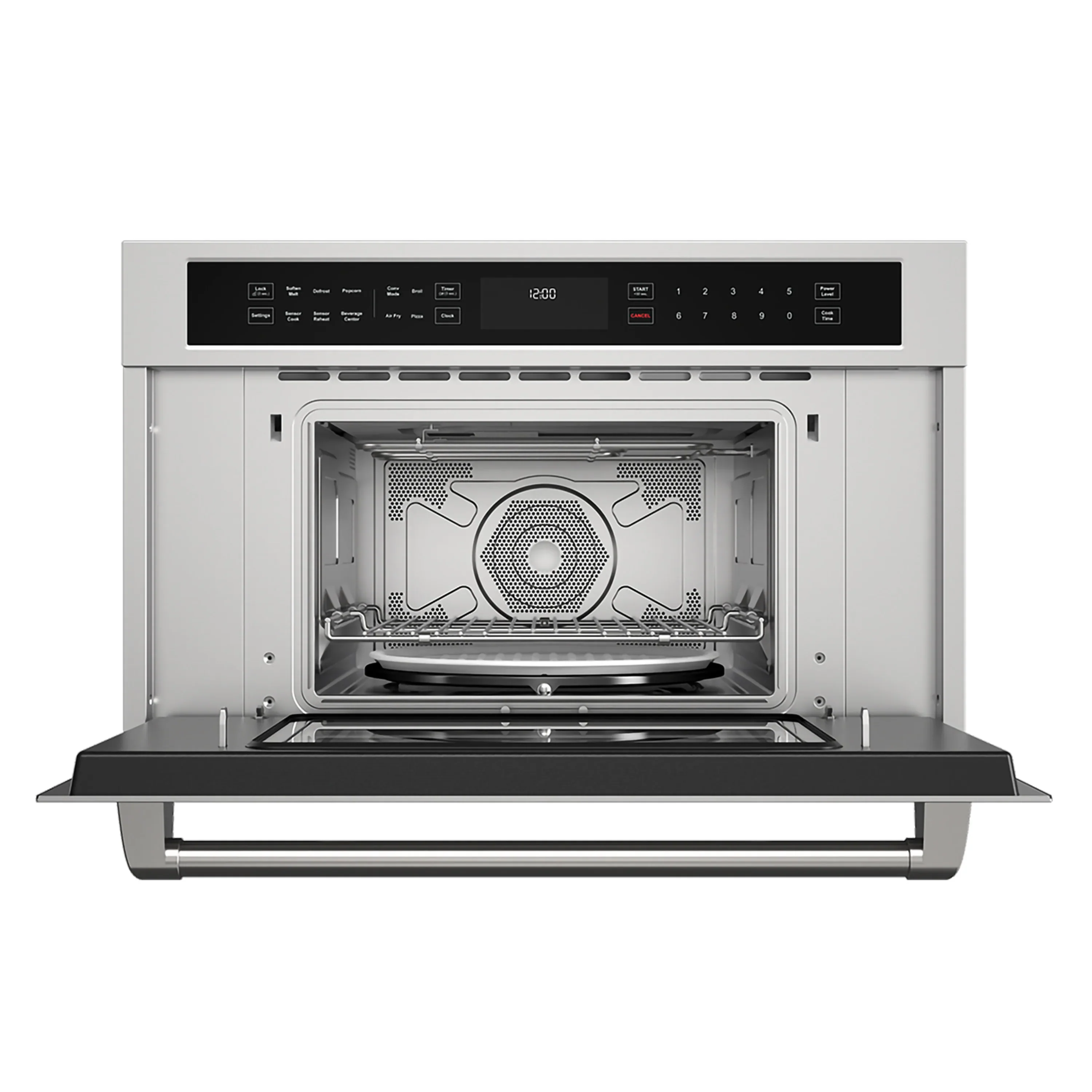 Thor Kitchen 3-Piece Appliance Package - 30-Inch Electric Wall Oven, Microwave with Air Fryer, and Warming Drawer in Stainless Steel - Image 23