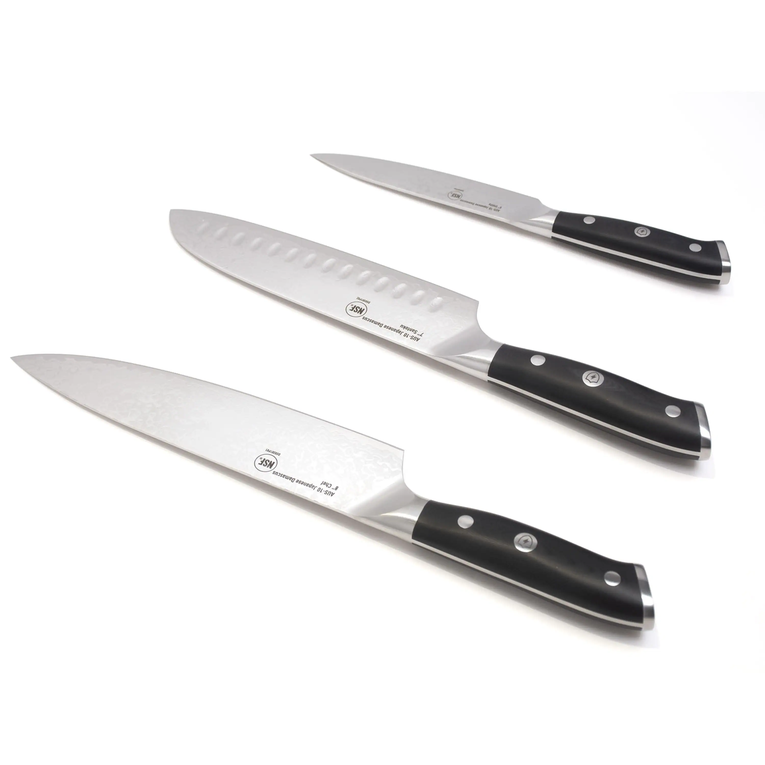 Thor Kitchen 3-Piece Damascus Knife Set (DS0301P) - Image 3