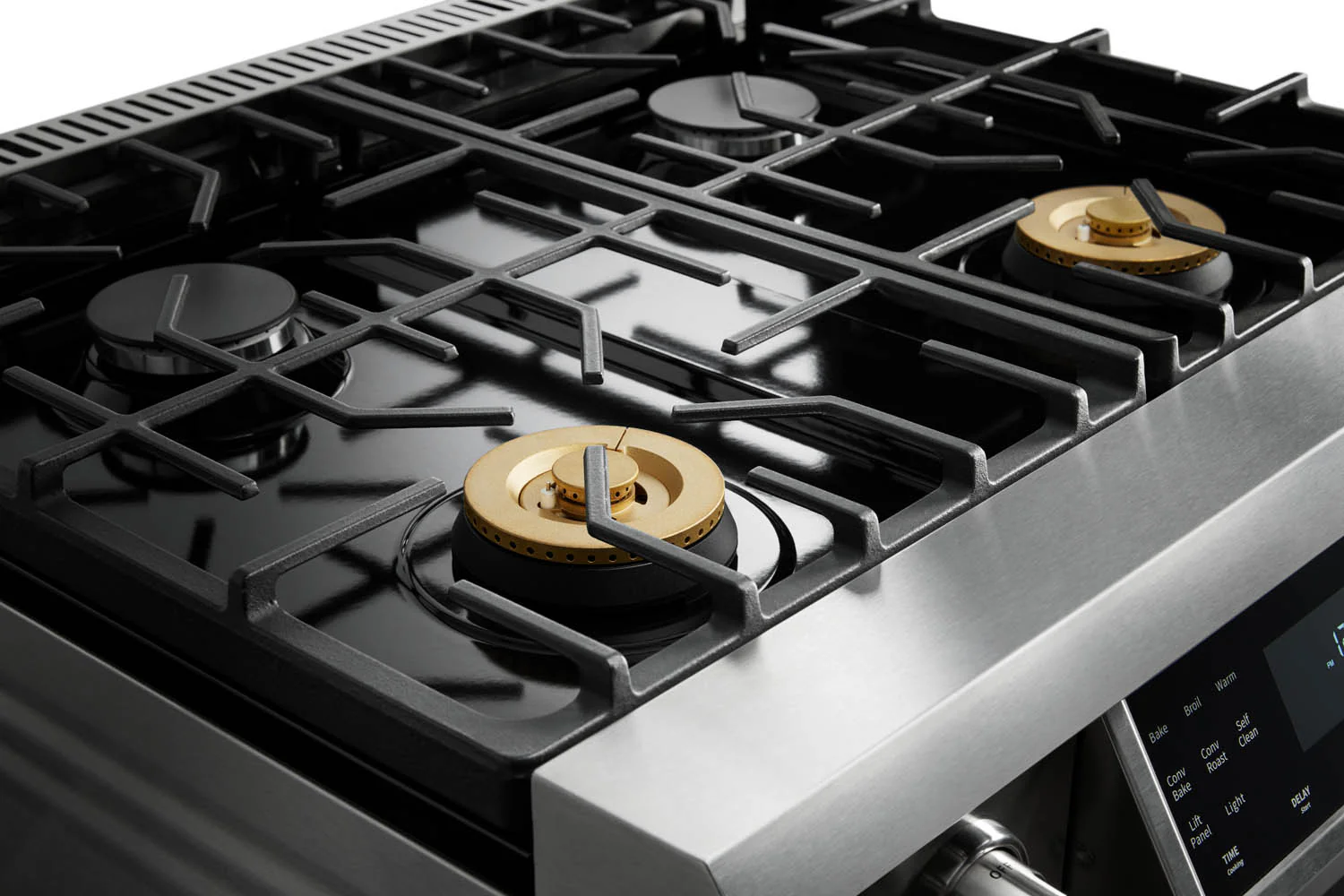 Thor Kitchen 30" Propane Gas Range with 4.55 Cu. Ft. Self-Cleaning Oven and Tilt Panel in Stainless Steel (TRG3001LP) - Image 6