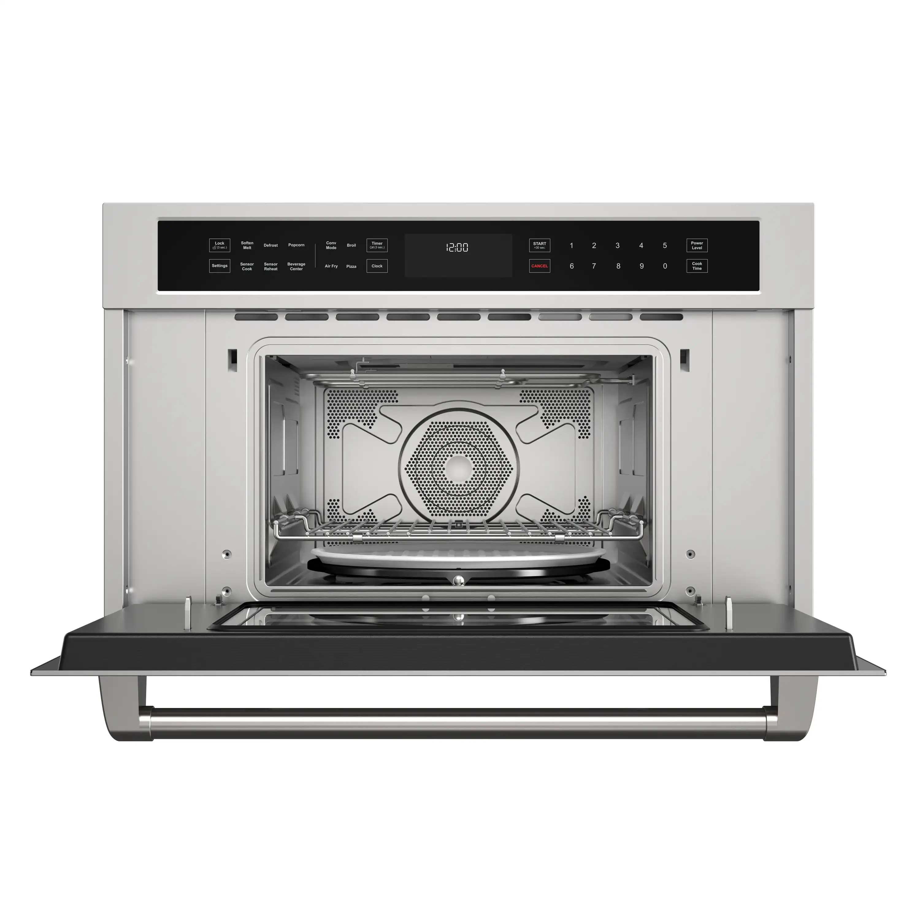 Thor Kitchen 30-Inch Built-In Air Fry Microwave Oven with Drop-Down Door (TMO30H) - Image 8