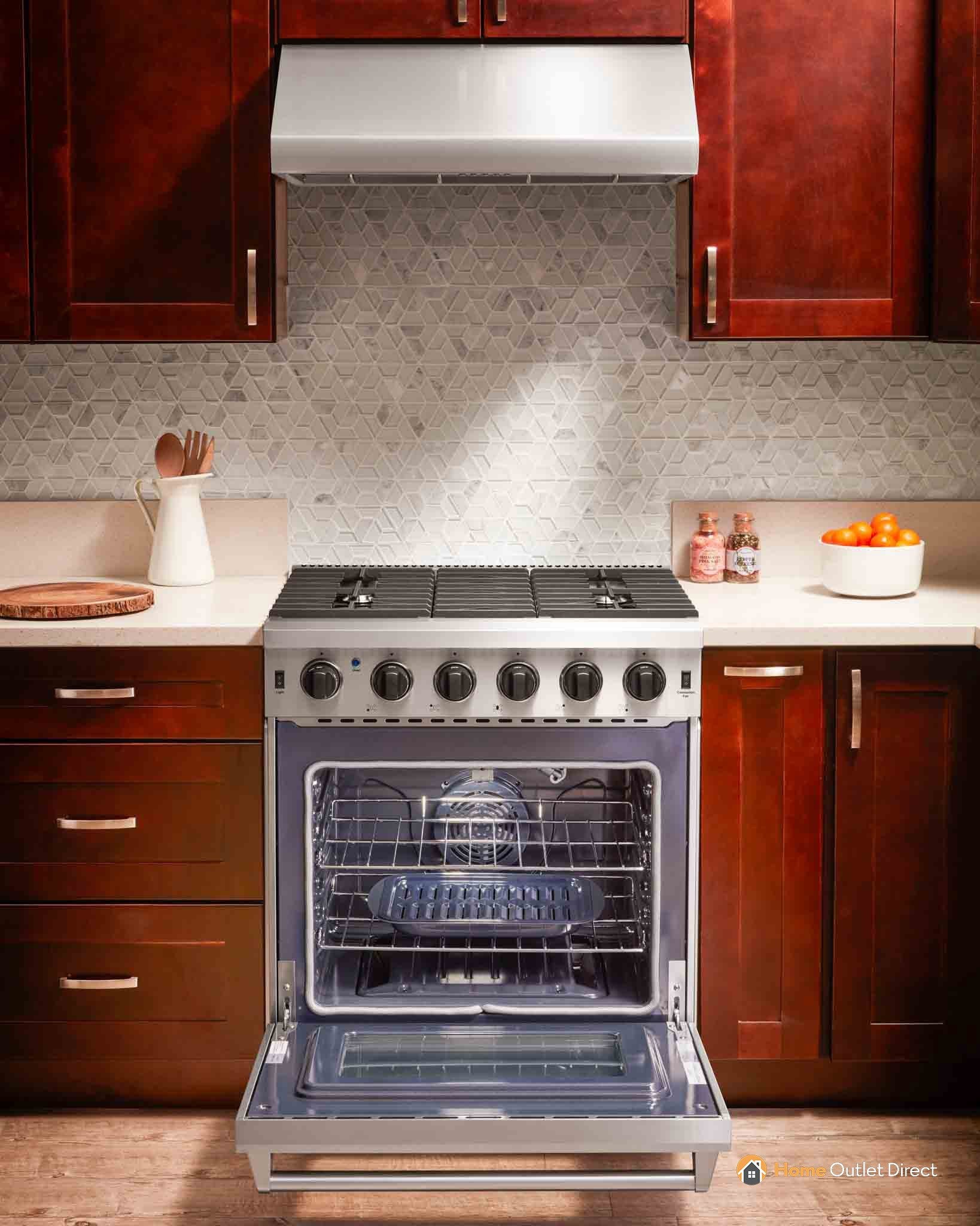 Thor Kitchen 30-Inch Propane Gas Range with 5 Burners, 4.55 cu. ft Oven in Stainless Steel (LRG3001ULP) - Image 13