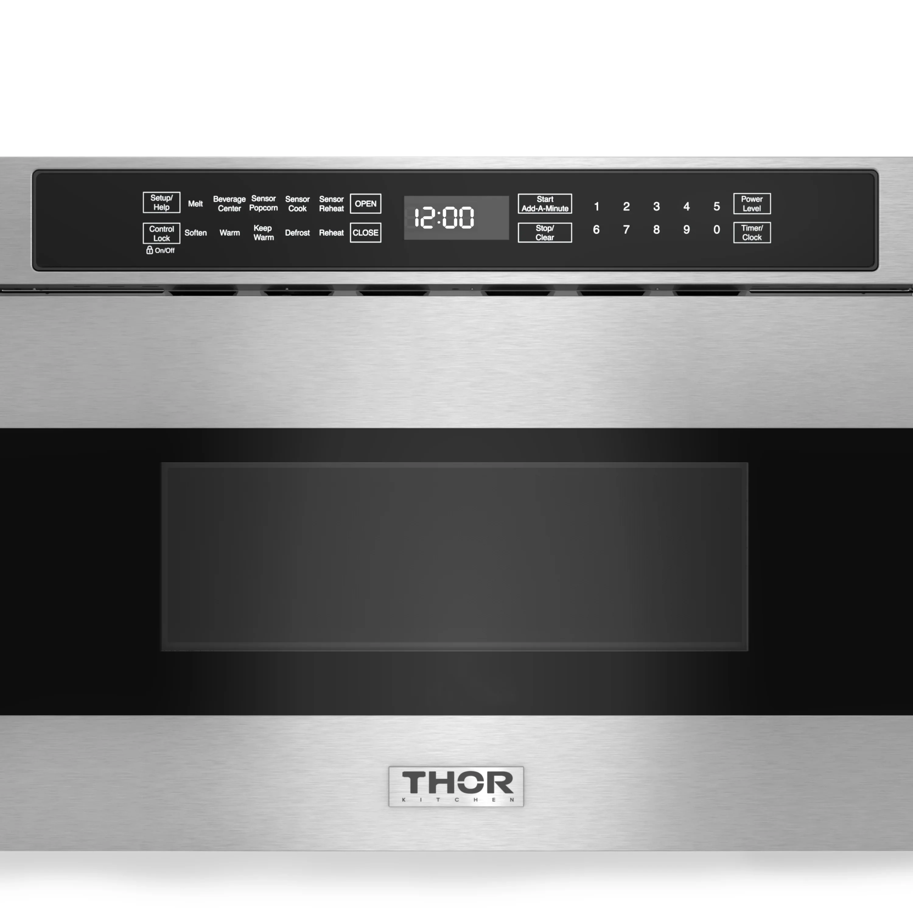 Thor Kitchen 30-Inch Microwave Drawer with Sensor Cooking in Stainless Steel (TMD3001) - Image 3