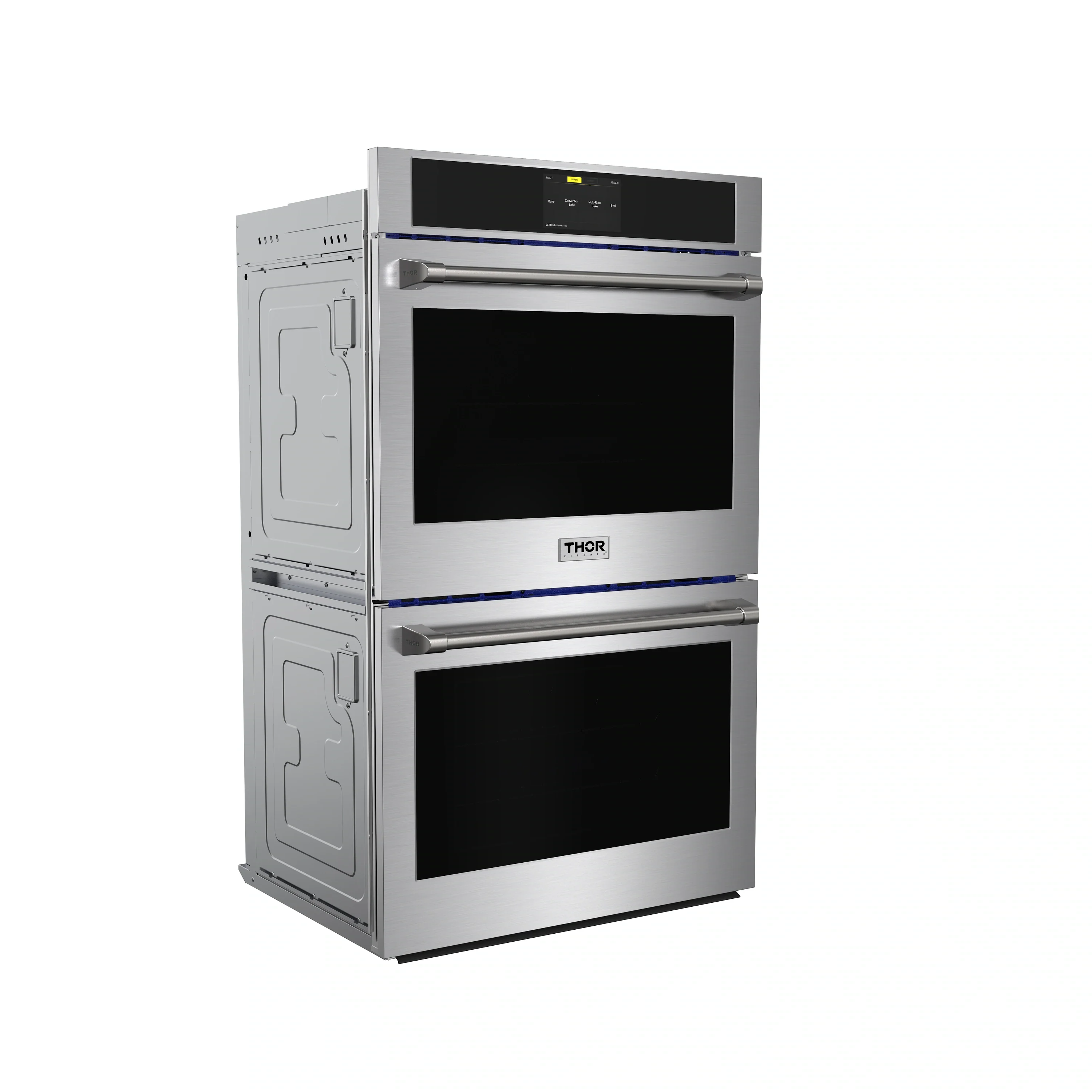 Thor Kitchen 30-Inch Professional Double Wall Oven with Air Fry and Self-Clean in Stainless Steel (TEW30ED) - Image 4