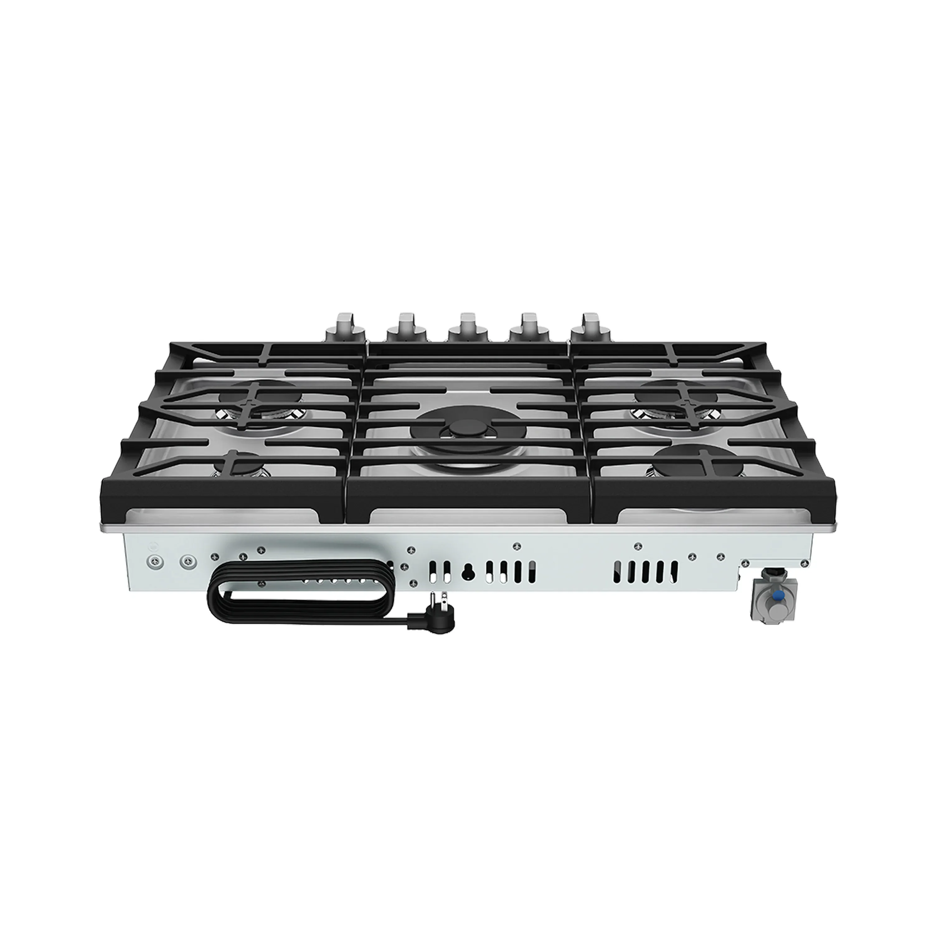 Thor Kitchen 30-Inch Professional Natural Gas Cooktop with Stainless Steel Knobs (TGC30F) - Image 6