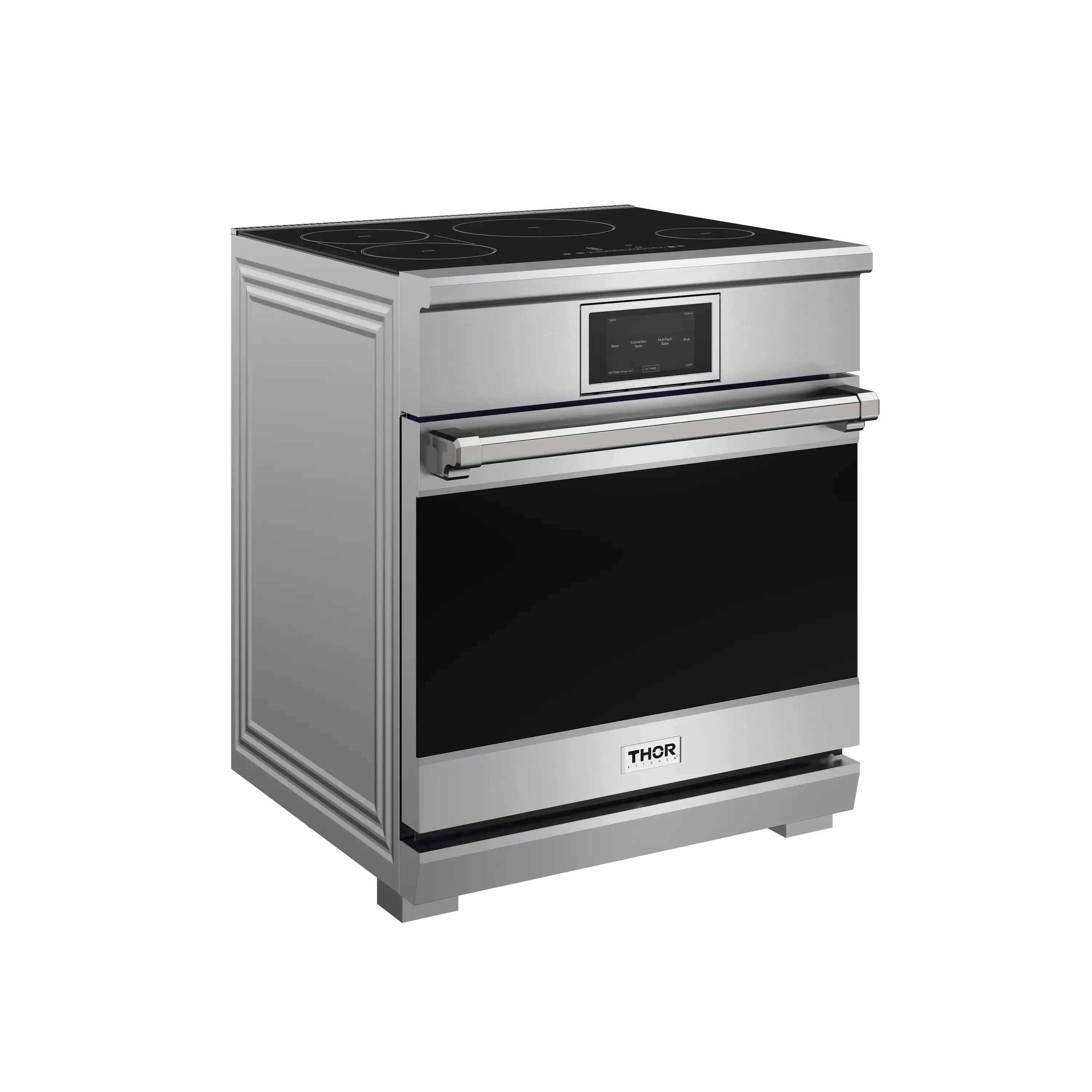 Thor Kitchen 30-Inch Professional Induction Range in Stainless Steel (XRI30E) - Image 3
