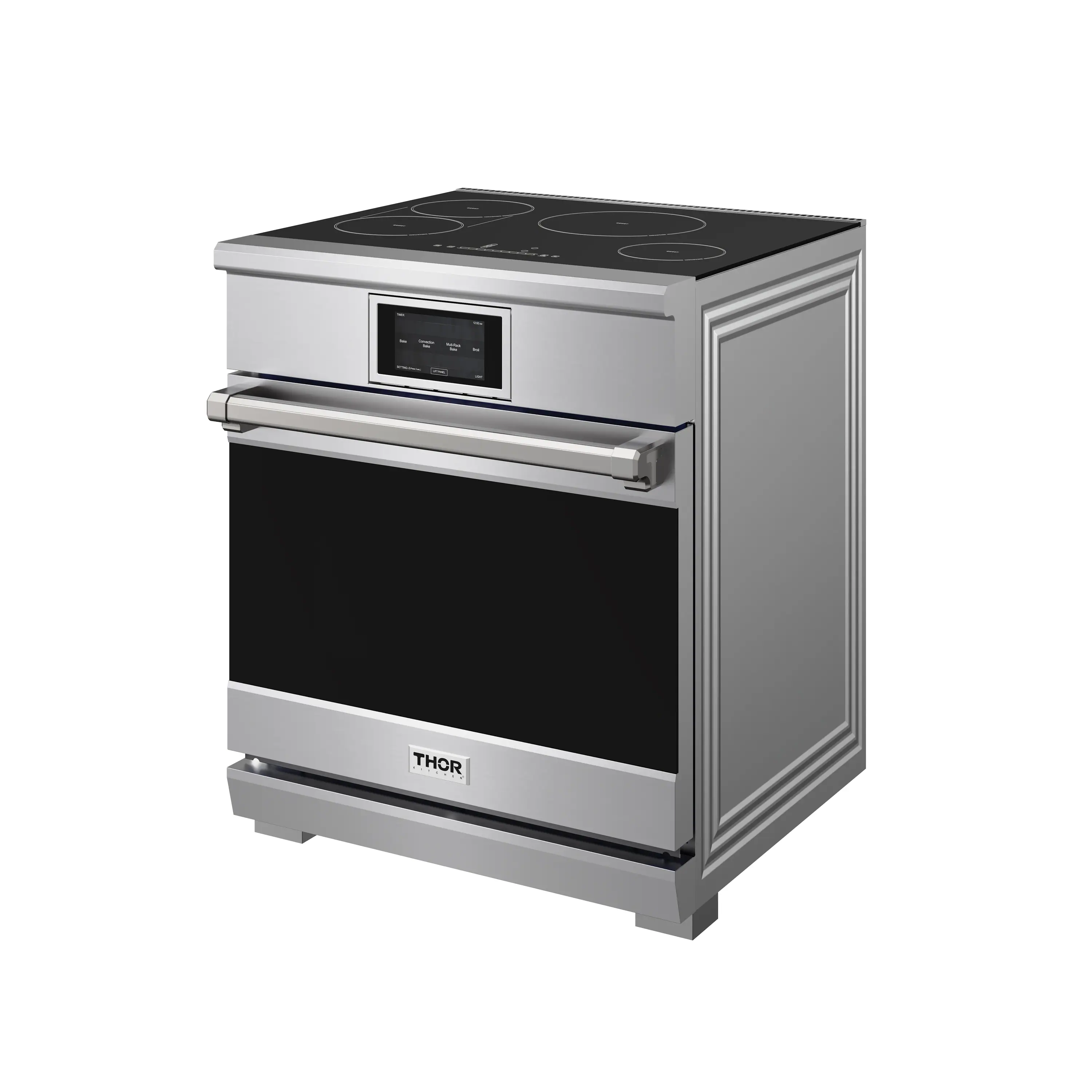 Thor Kitchen 30-Inch Professional Induction Range in Stainless Steel (XRI30E) - Image 4