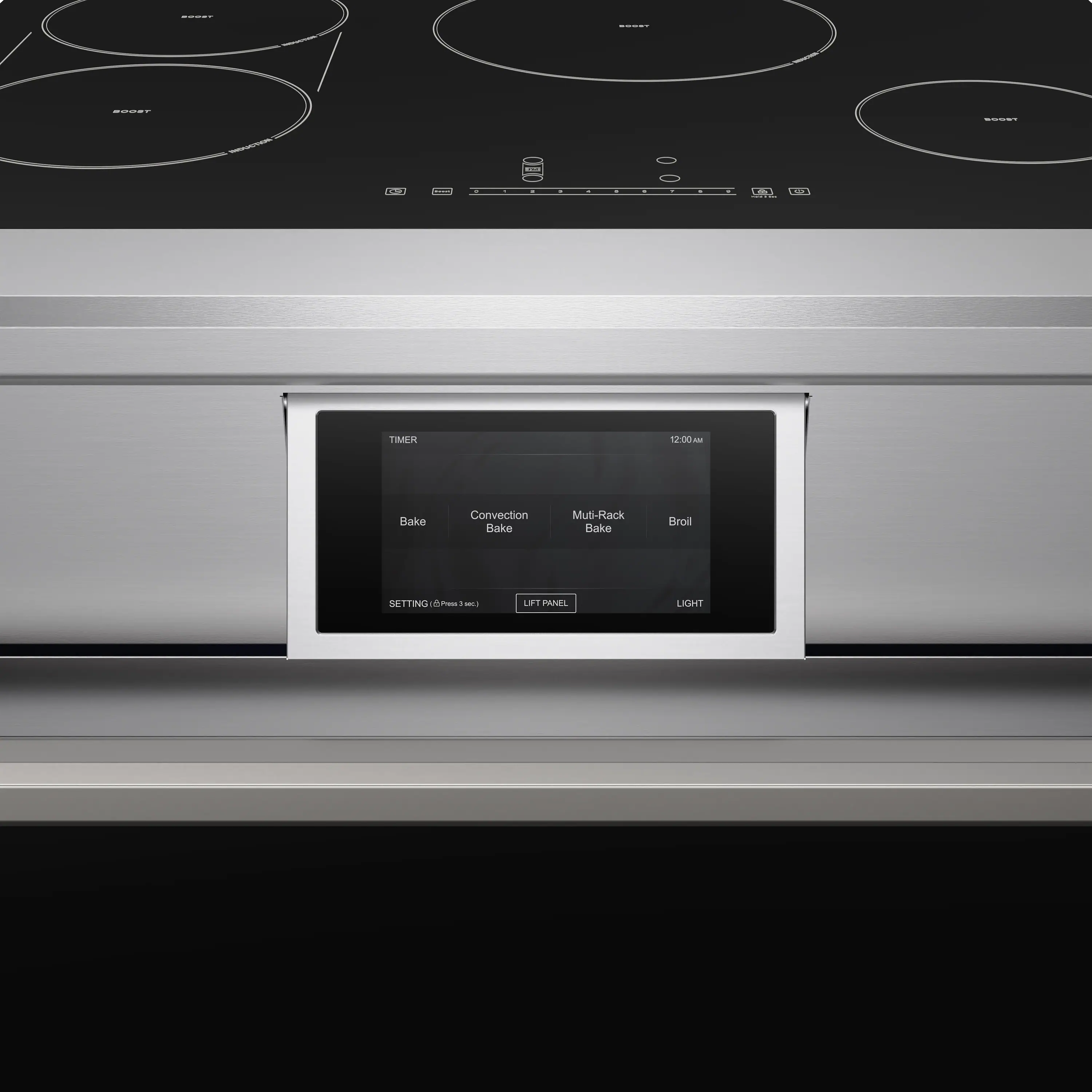 Thor Kitchen 30-Inch Professional Induction Range in Stainless Steel (XRI30E) - Image 9