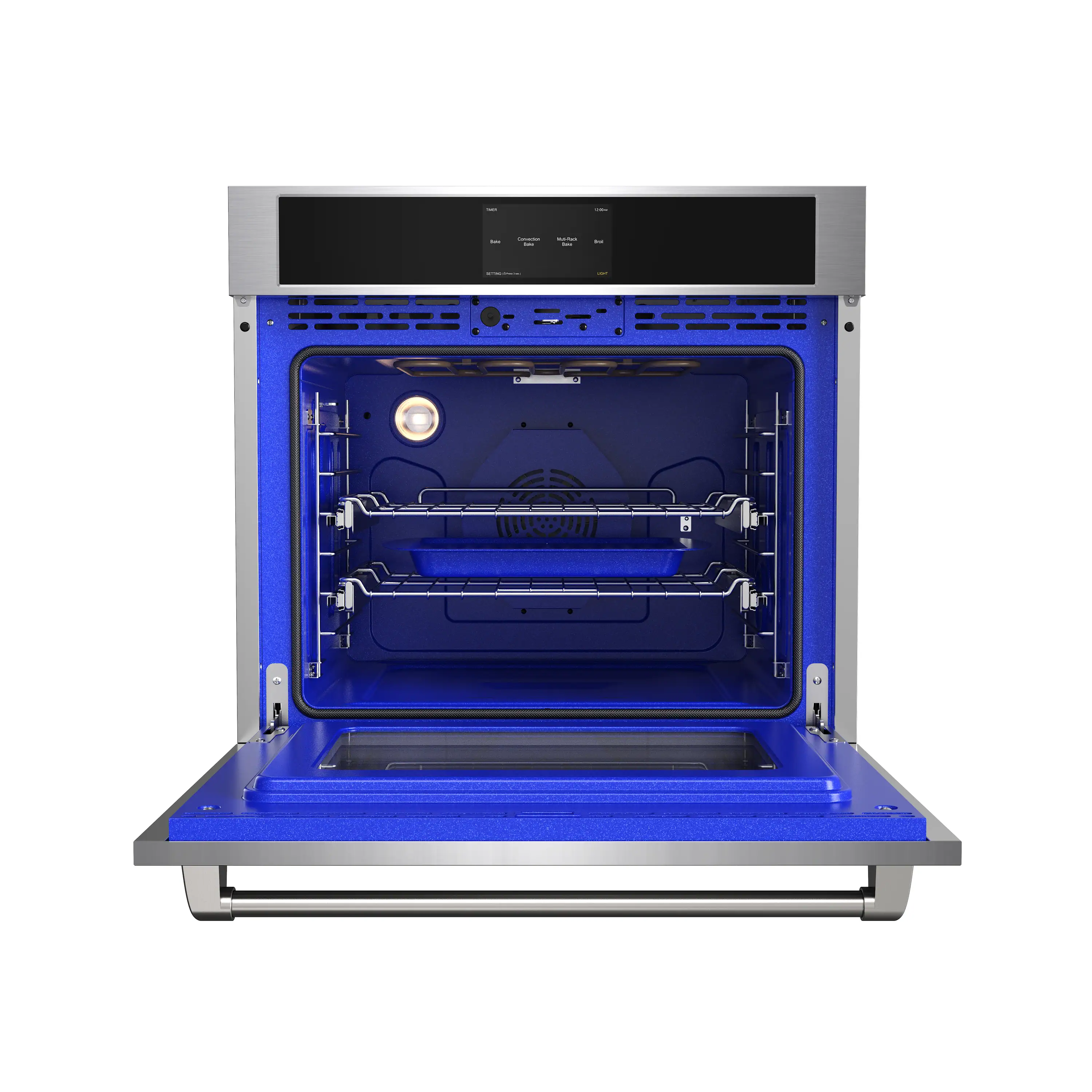 Thor Kitchen 30-Inch Professional Single Wall Oven with Air Fry and Self-Clean in Stainless Steel (TEW30ES) - Image 4