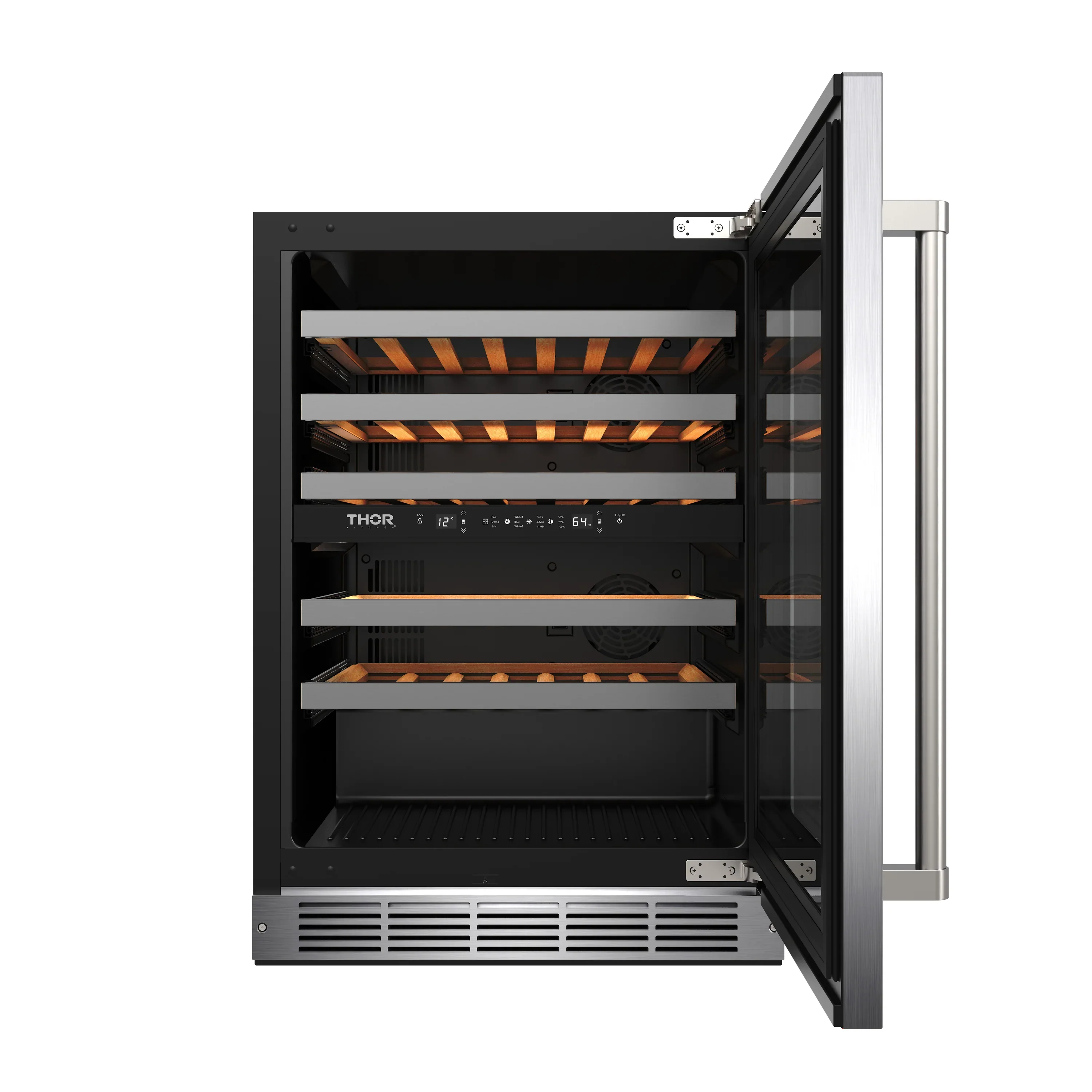 Thor Kitchen 30-Inch Undercounter Dual Zone Wine Cooler (TWC24UD) - Image 5