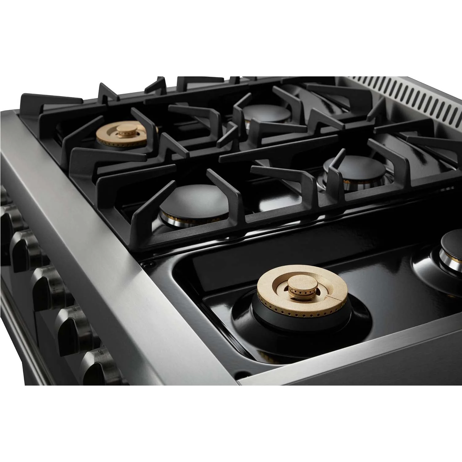 Thor Kitchen 36-Inch 5.2 Cu. Ft. Professional Propane Gas Range with in Stainless Steel (HRG3618ULP) - Image 11