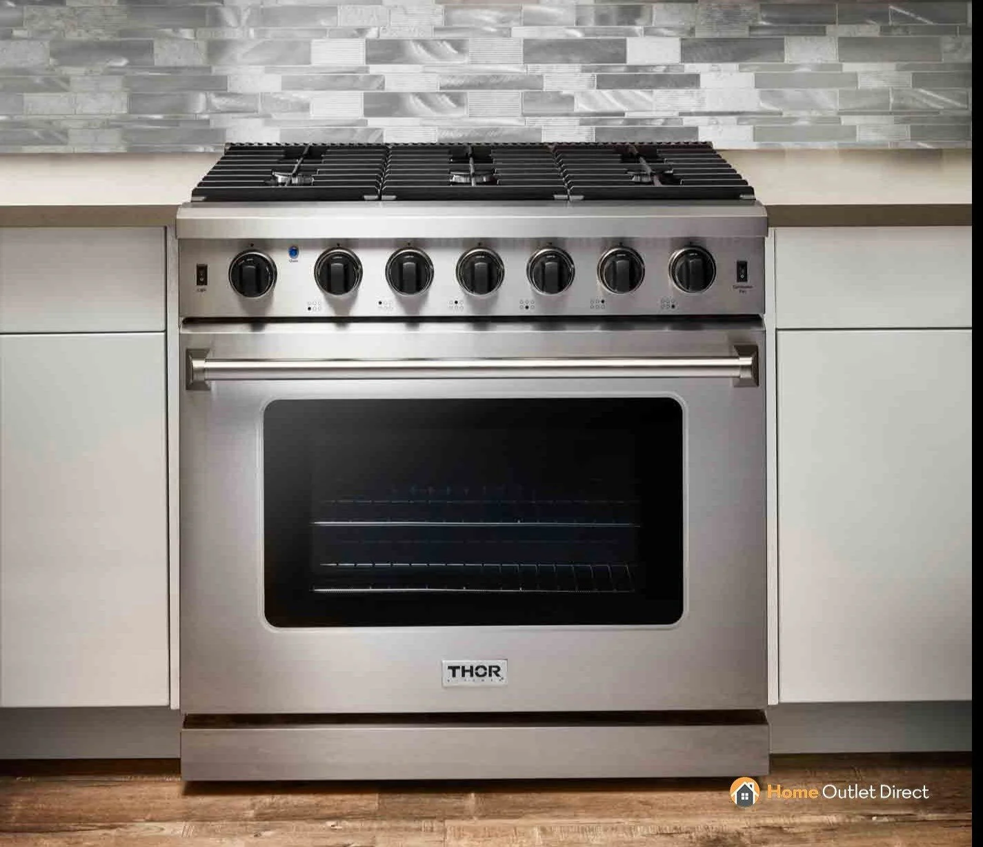 Thor Kitchen 36-Inch Propane Gas Range with 6.0 Cu. Ft. Oven in Stainless Steel (LRG3601ULP) - Image 13