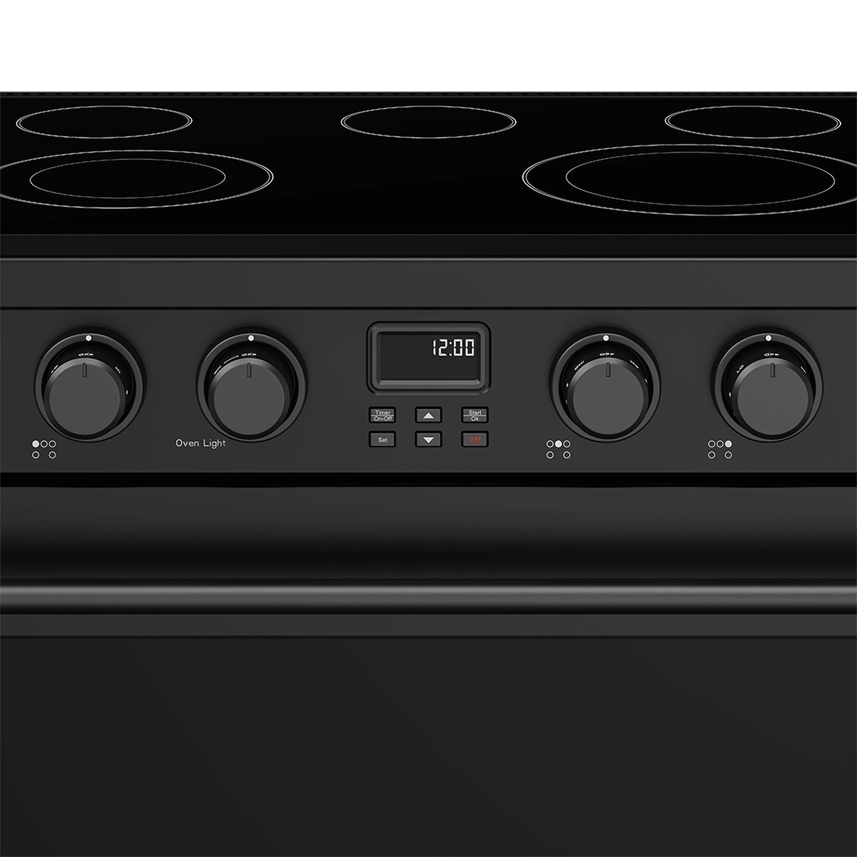 Thor Kitchen 36-Inch Electric Range with 6.0 cu. ft. Convection Oven in Black (ARE36B) - Image 10