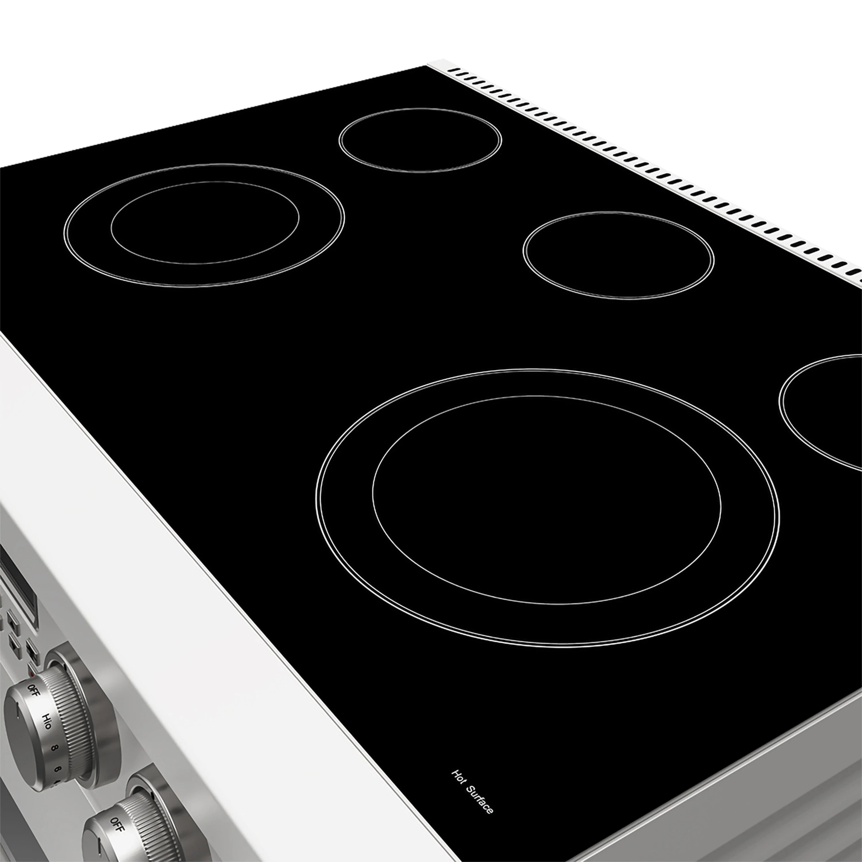 Thor Kitchen 36-Inch Electric Range with 6.0 cu. ft. Convection Oven in White (ARE36W) - Image 5