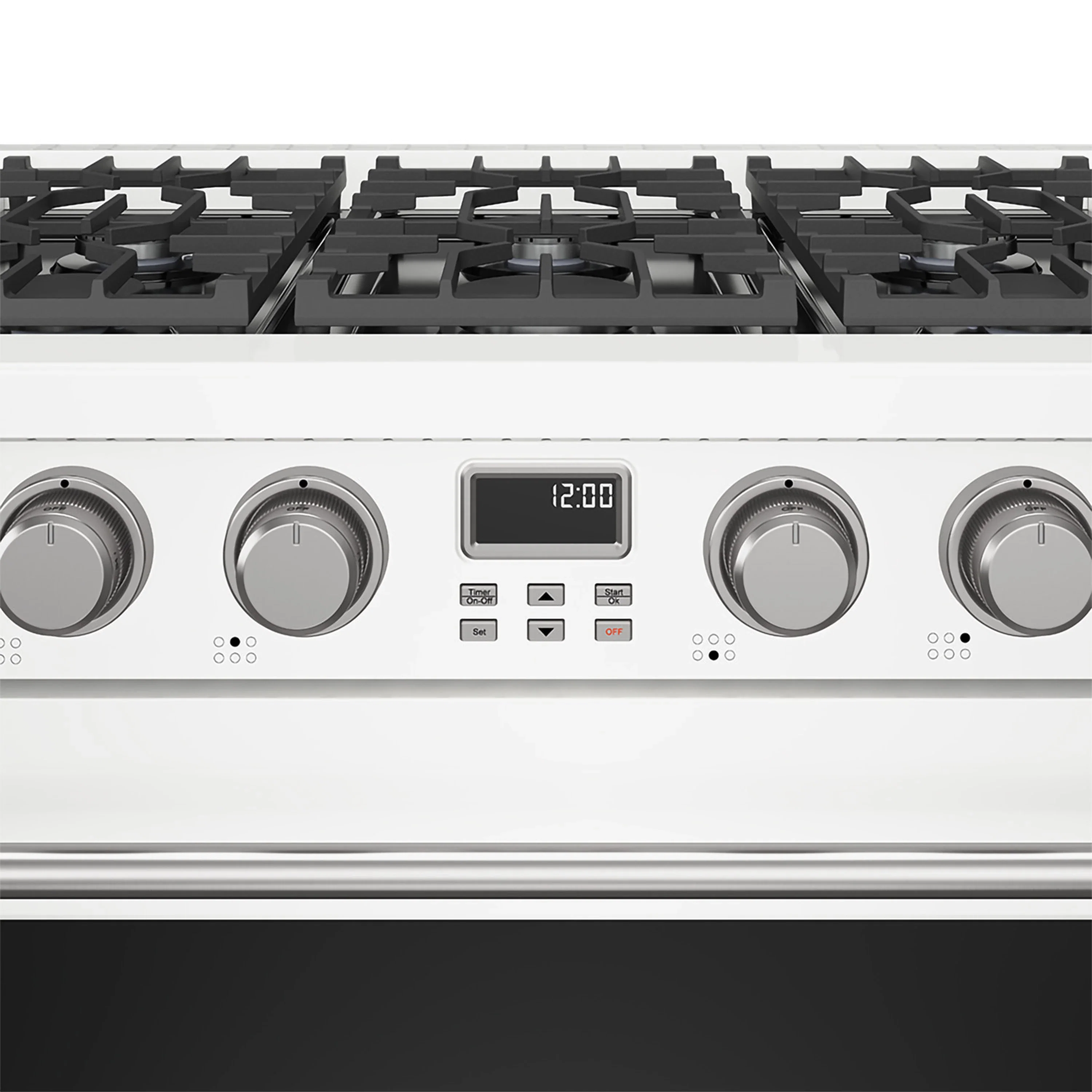 Thor Kitchen 36-Inch Propane Gas Range with 6 Burners, 6.0 cu. ft. Convection Oven in White (ARG36WLP) - Image 8