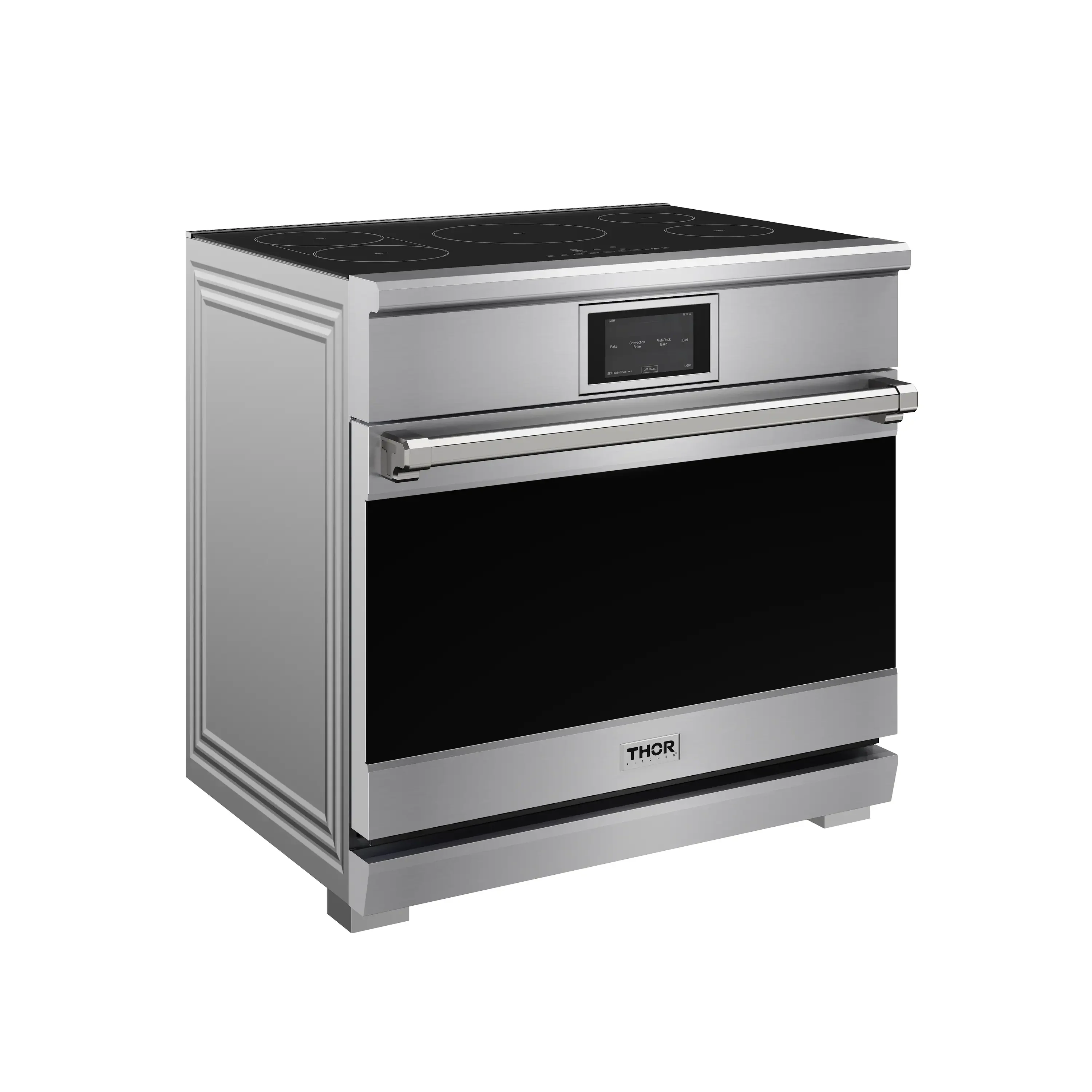 Thor Kitchen 36-Inch Professional Induction Range in Stainless Steel (XRI36E) - Image 3