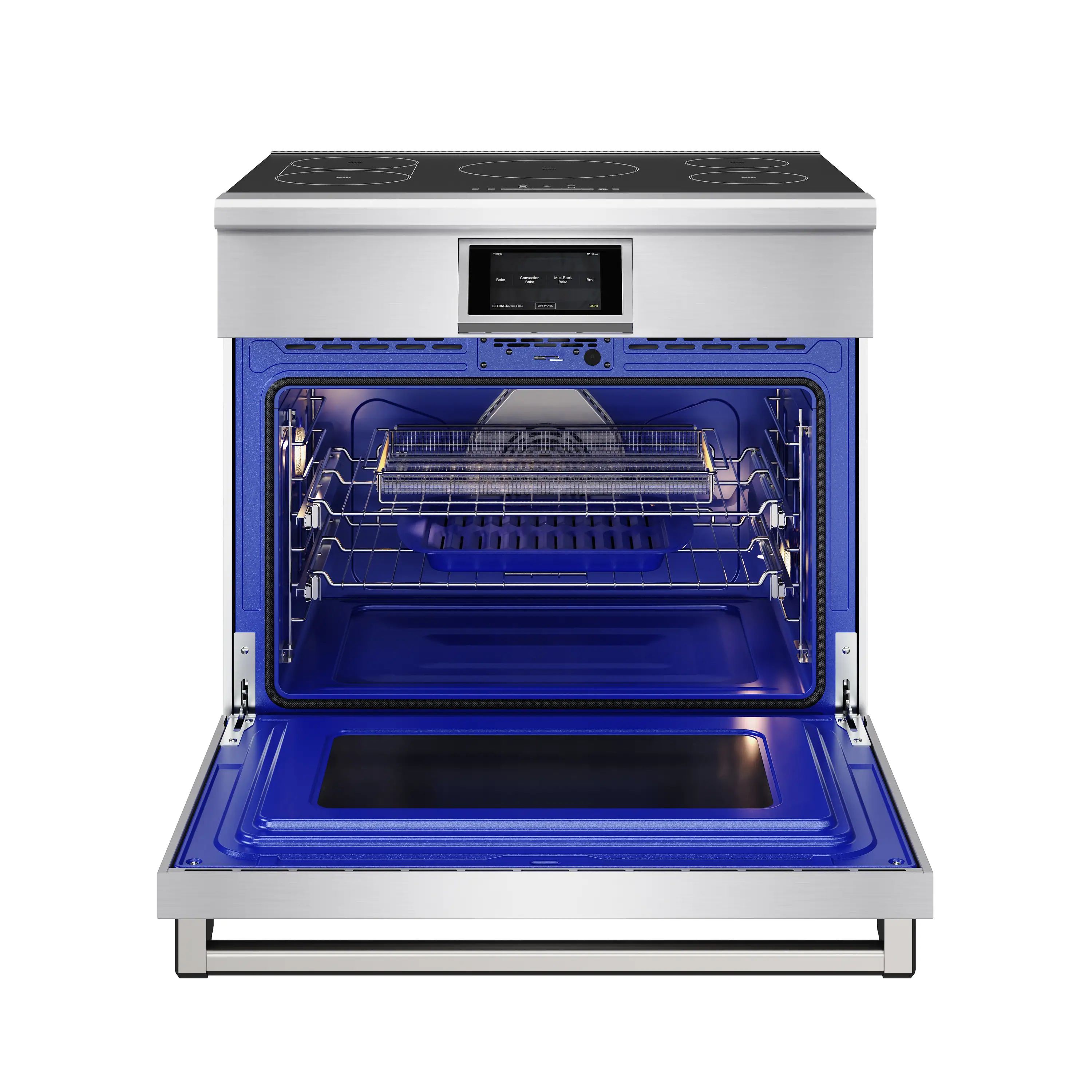 Thor Kitchen 36-Inch Professional Induction Range in Stainless Steel (XRI36E) - Image 5