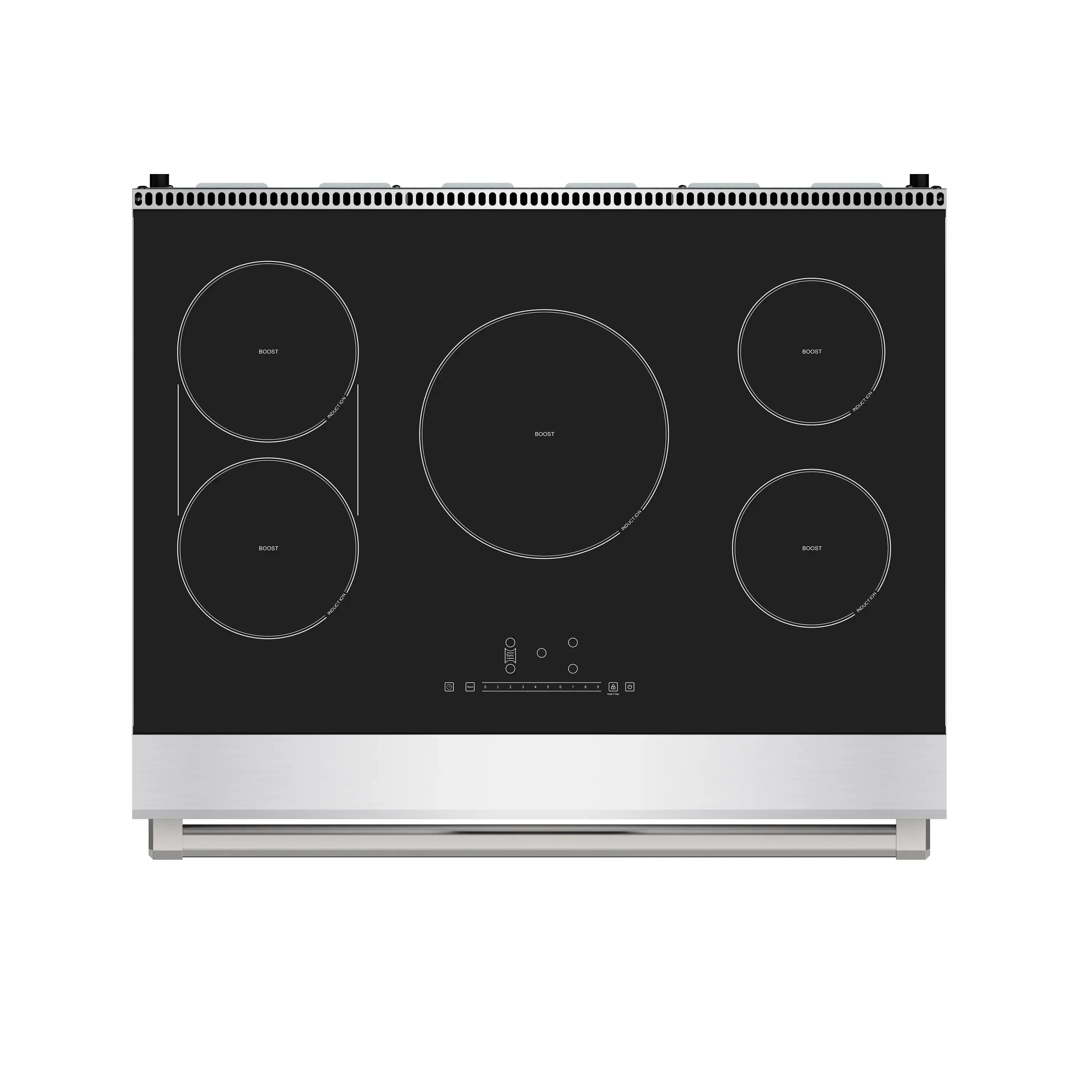 Thor Kitchen 36-Inch Professional Induction Range in Stainless Steel (XRI36E) - Image 7