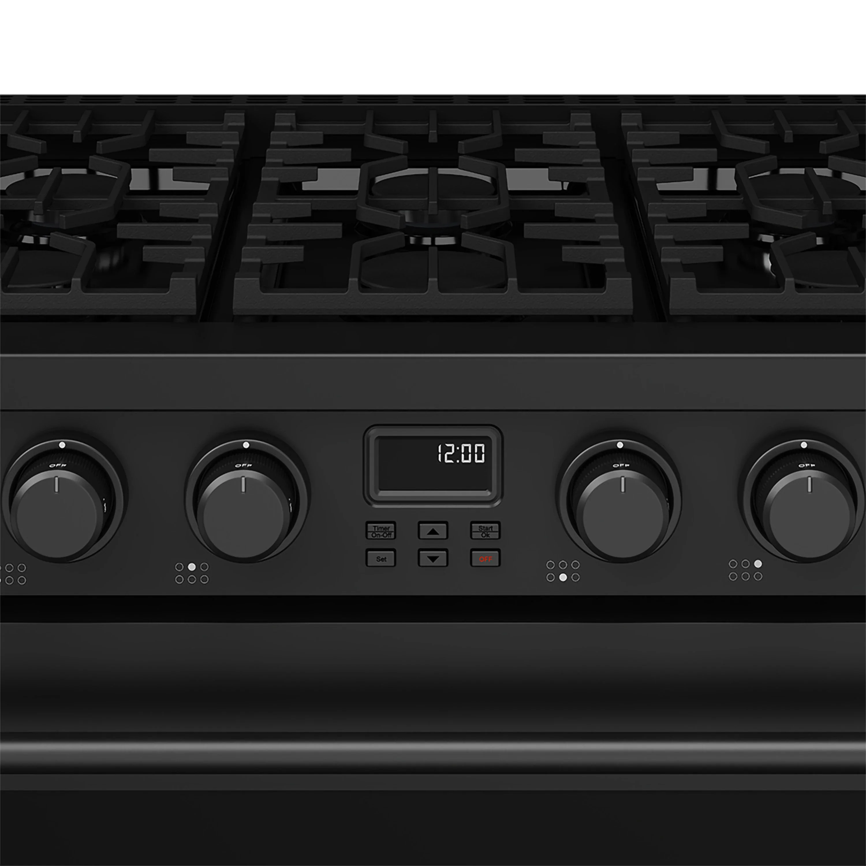 Thor Kitchen 36-Inch Natural Gas Range with 6 Burners, 6.0 cu. ft. Convection Oven in Black (ARG36B) - Image 10