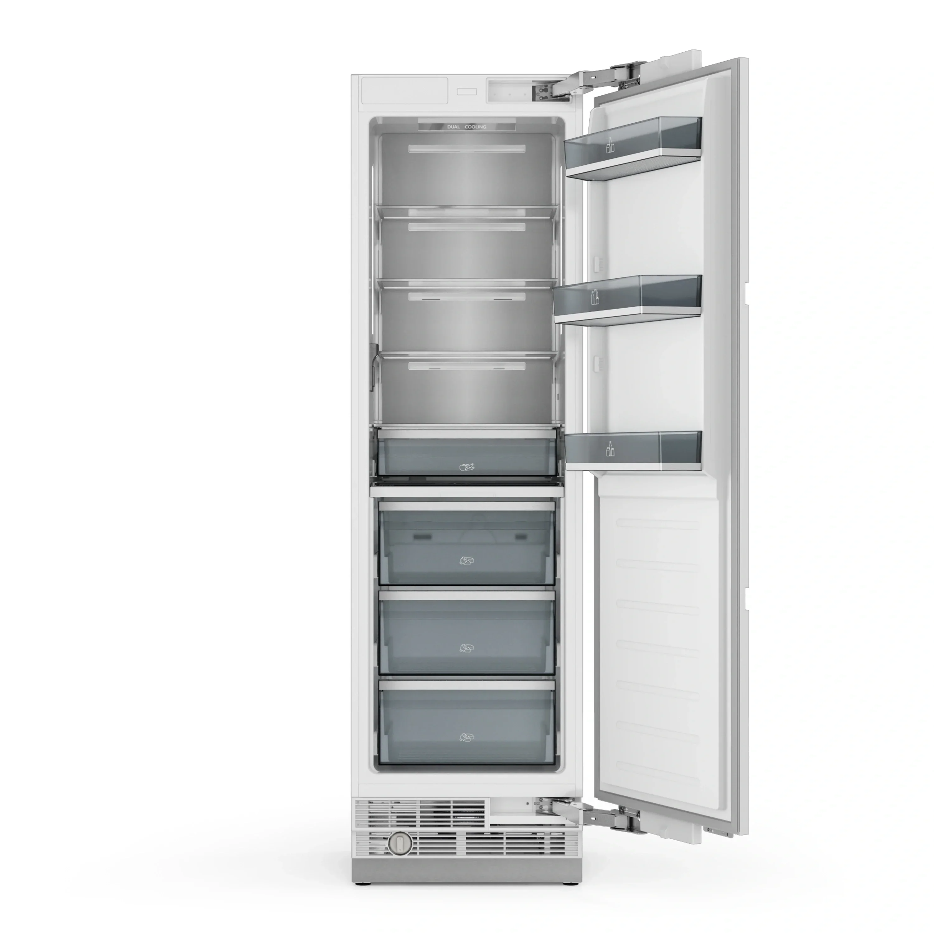 Thor Kitchen X-Series 42-Inch Built-In Column 12.5 Cu. Ft. Refrigerator and  8.6 Cu. Ft. Freezer in Panel Ready - Image 4