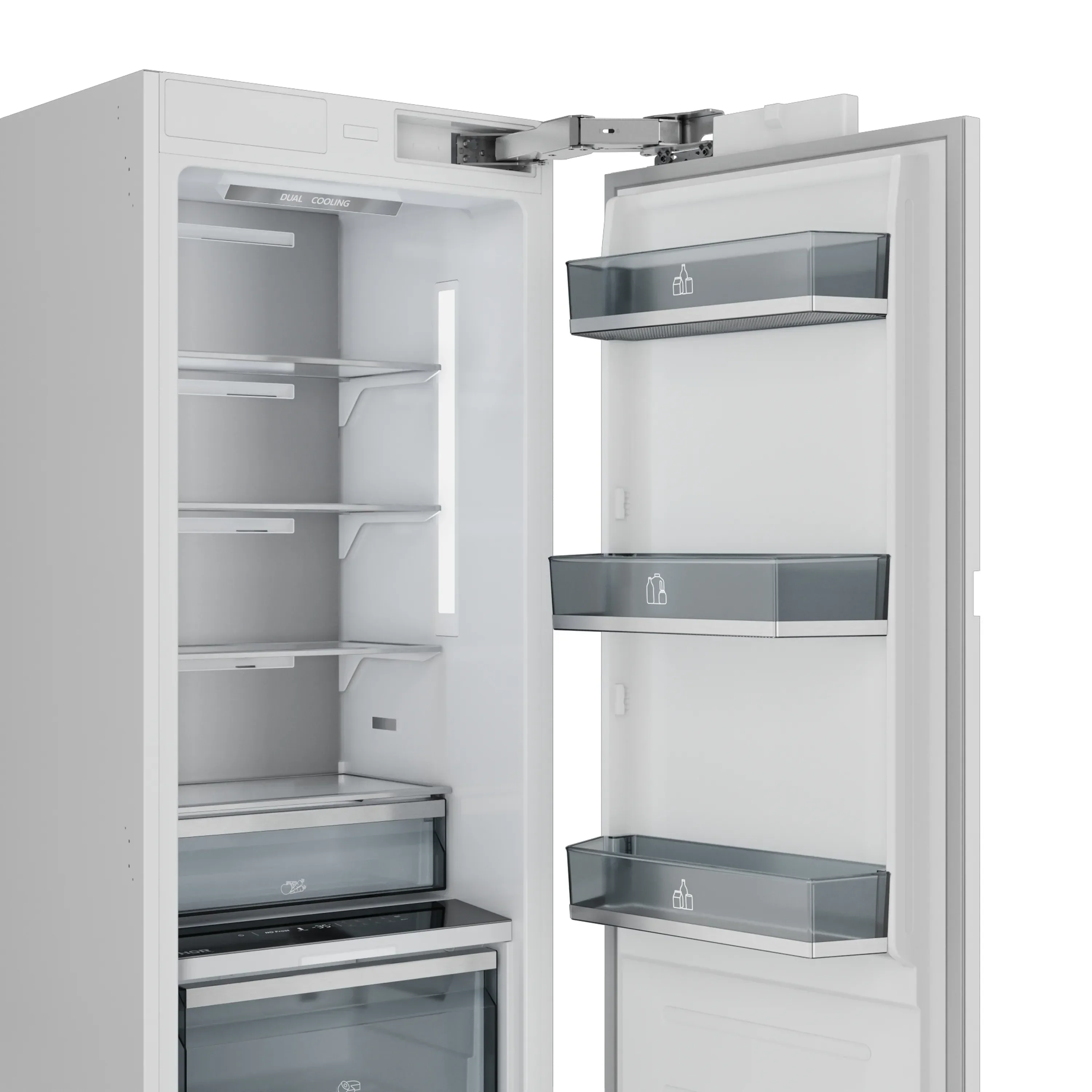Thor Kitchen X-Series 42-Inch Built-In Column 12.5 Cu. Ft. Refrigerator and  8.6 Cu. Ft. Freezer in Panel Ready - Image 6