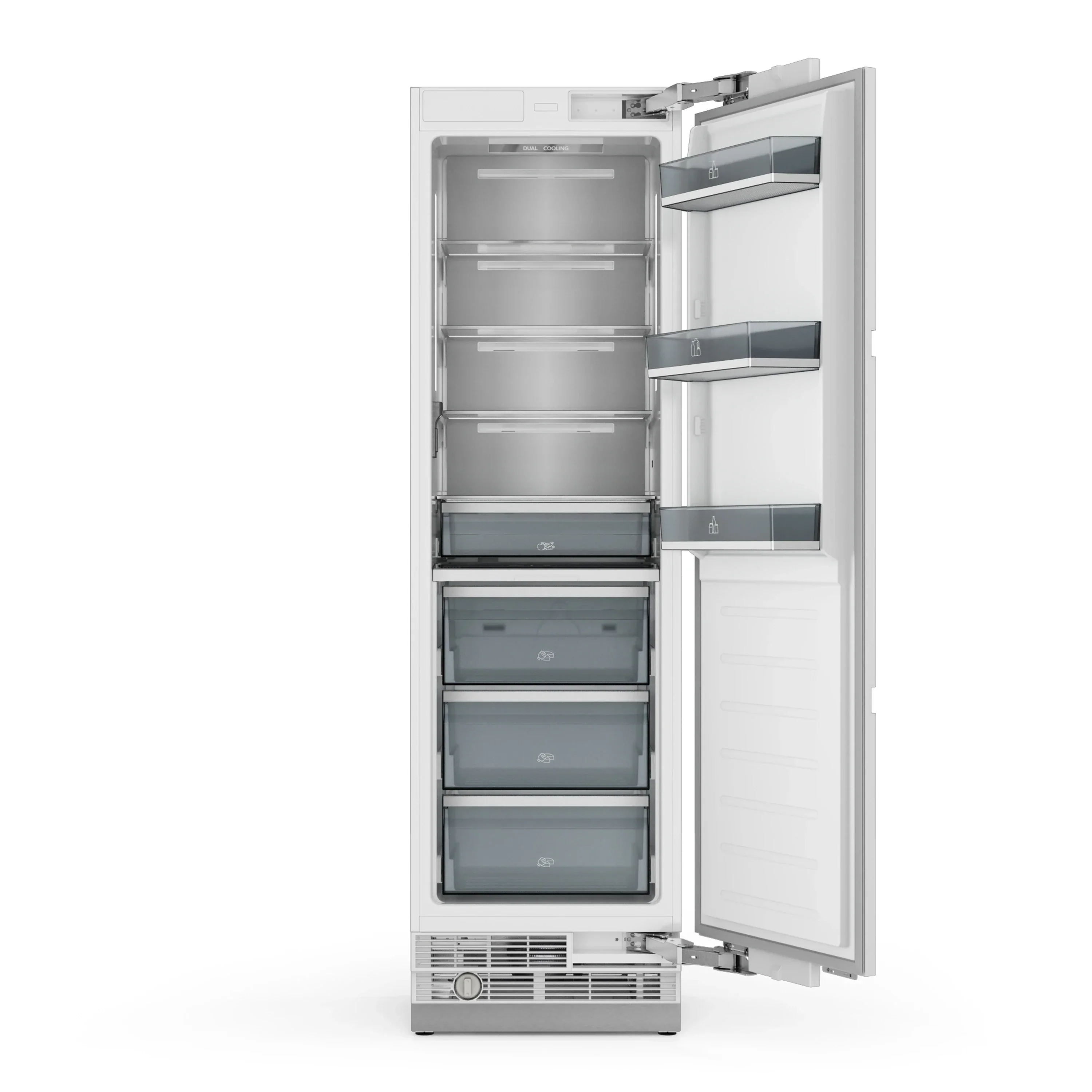 Thor Kitchen X-Series 48-Inch Built-In Column 12.5 Cu. Ft. Refrigerator and 12.4 Cu. Ft. Freezer in Stainless Steel - Image 6