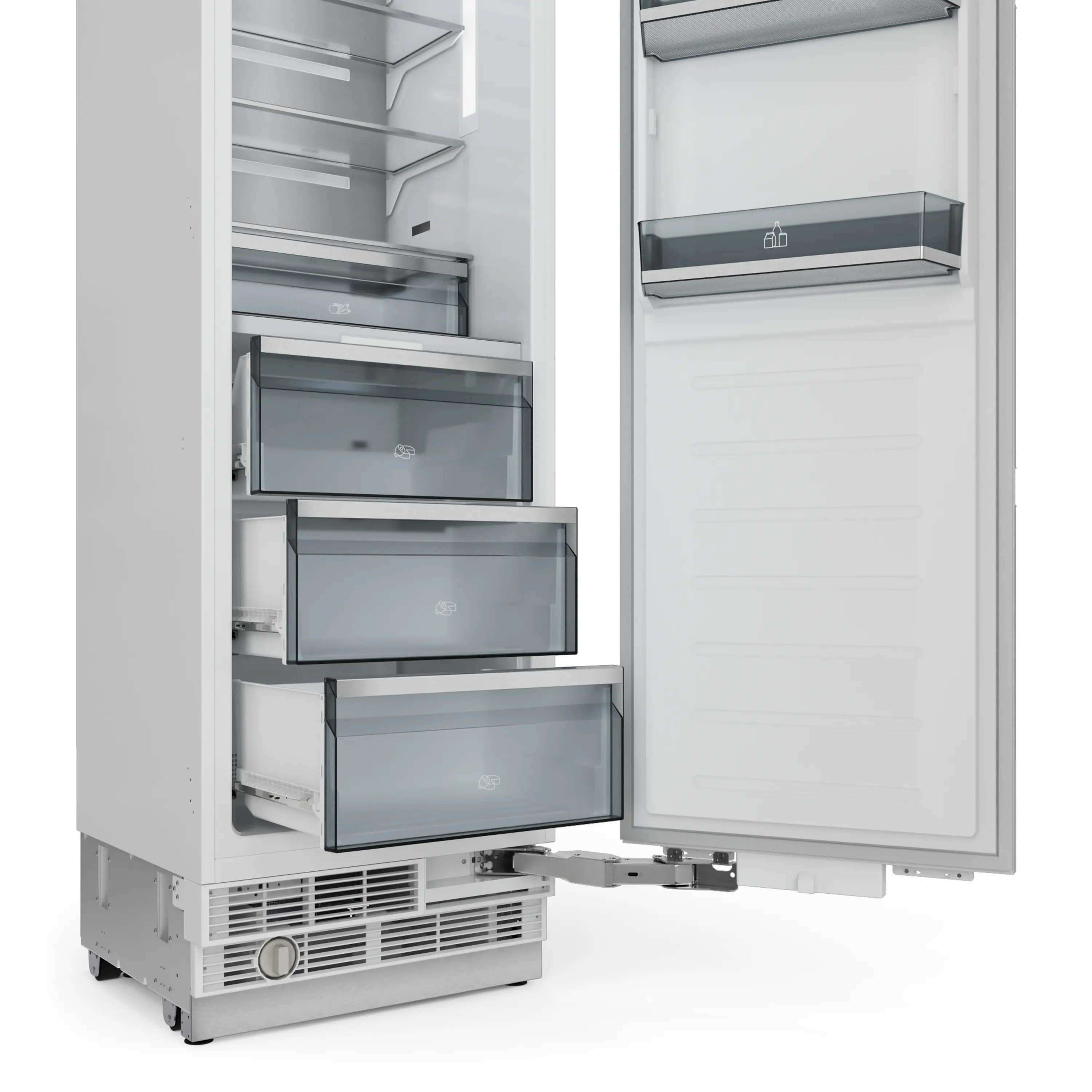 Thor Kitchen X-Series 48-Inch Built-In Column 12.5 Cu. Ft. Refrigerator and 12.4 Cu. Ft. Freezer in Stainless Steel - Image 7
