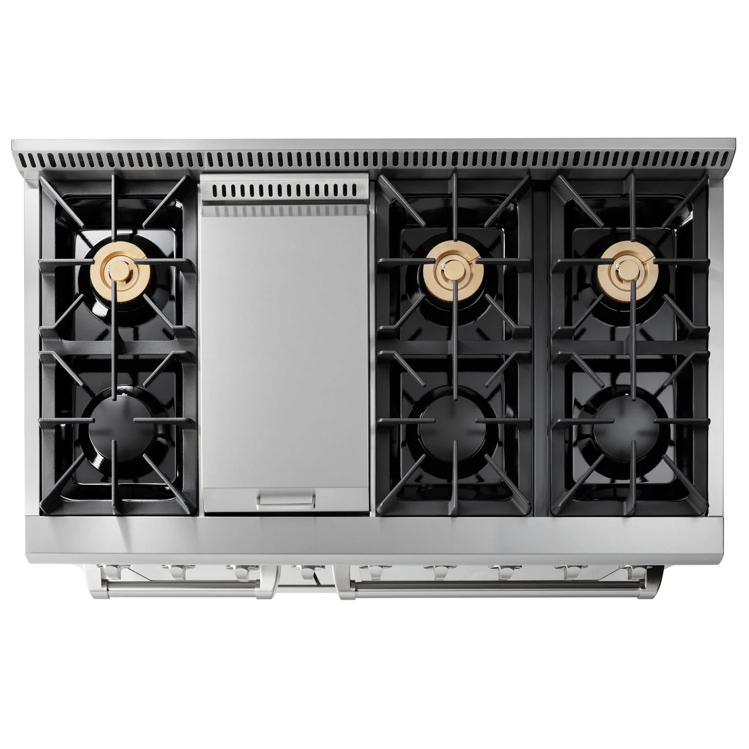Thor Kitchen 48-Inch Propane Gas Range with 6.7 cu. ft. Double Oven in Stainless Steel (HRG4808ULP) - Image 10