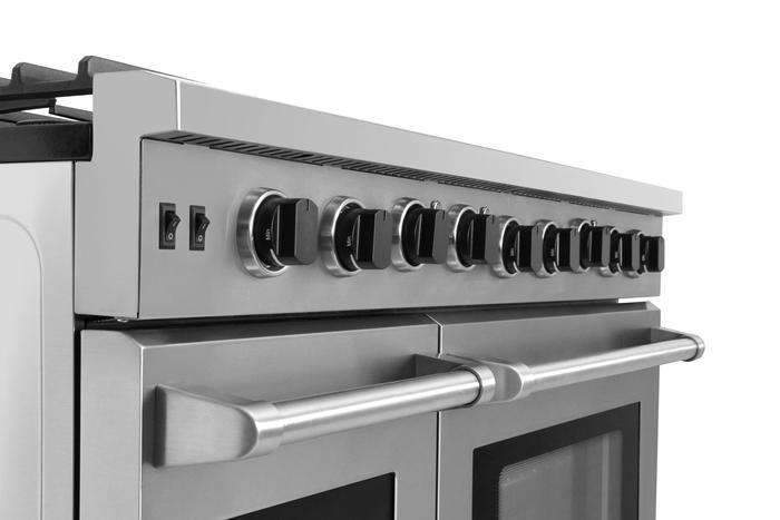 Thor Kitchen 48-Inch 6.8 Cu. Ft. Double Oven Propane Gas Range with in Stainless Steel (LRG4807ULP) - Image 19