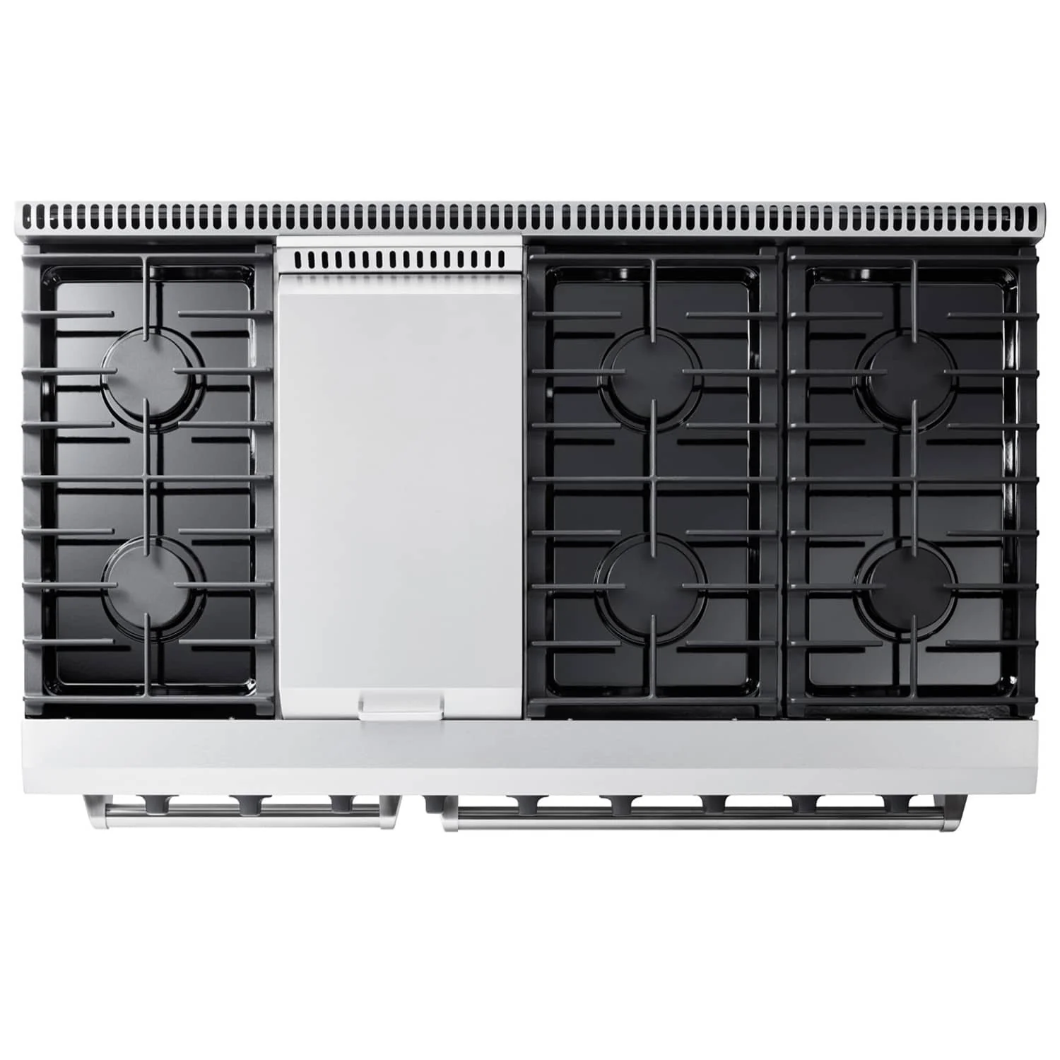 Thor Kitchen 48-Inch 6.8 Cu. Ft. Double Oven Propane Gas Range with in Stainless Steel (LRG4807ULP) - Image 6