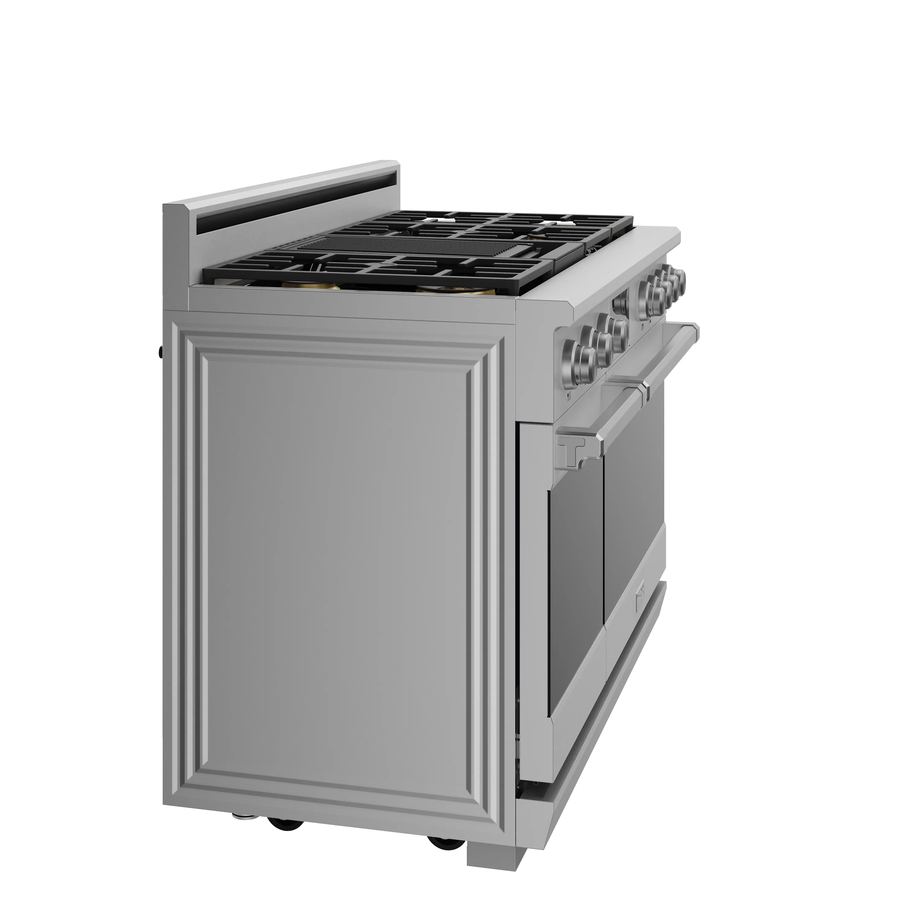 Thor Kitchen 48-Inch Professional Dual Fuel Range with Liquid Propane Gas Cooktop and Electric Convection Oven in Stainless Steel (XRD48ELP) - Image 11