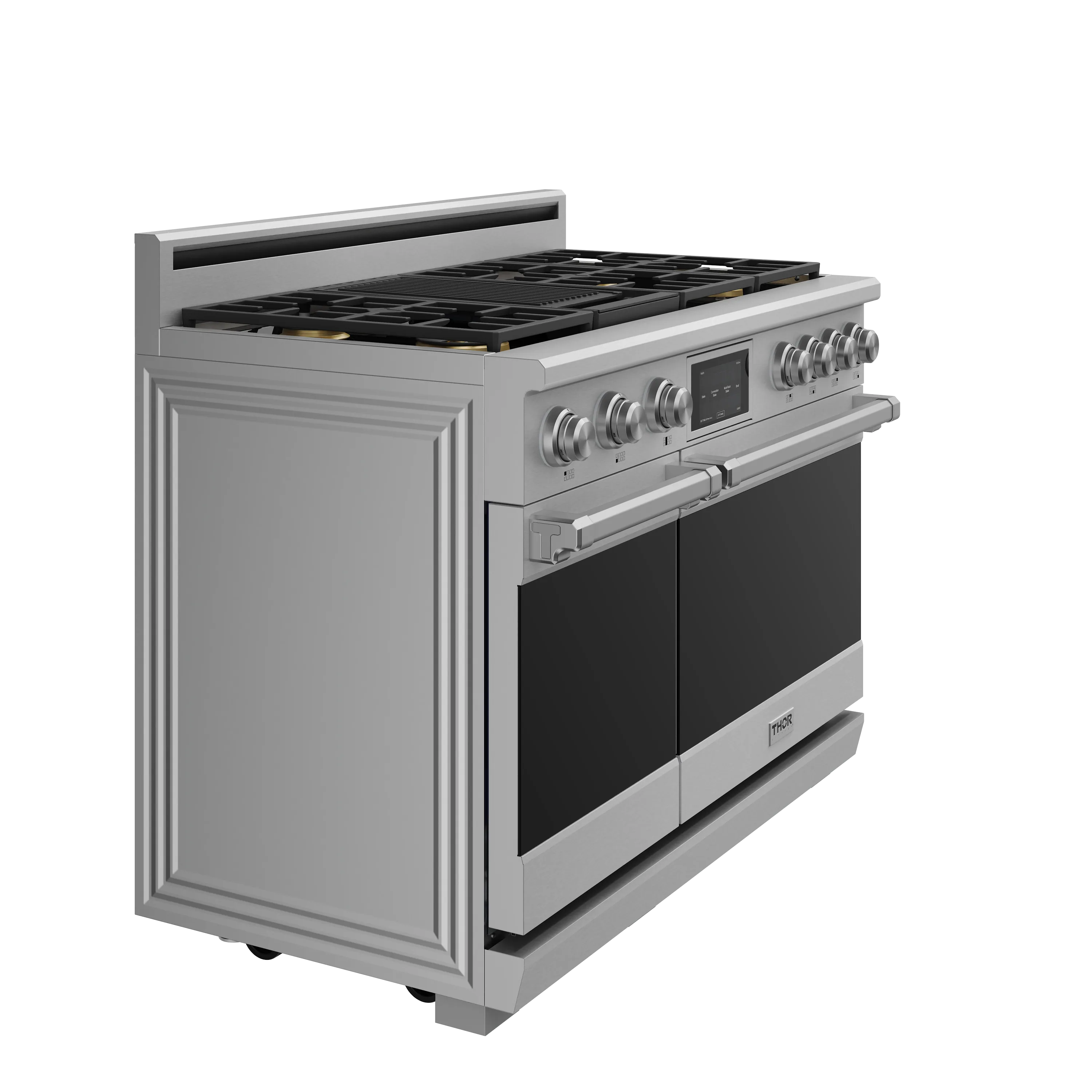 Thor Kitchen 48-Inch Professional Dual Fuel Range - Natural Gas Cooktop with Electric Convection Oven in Stainless Steel (XRD48E) - Image 5