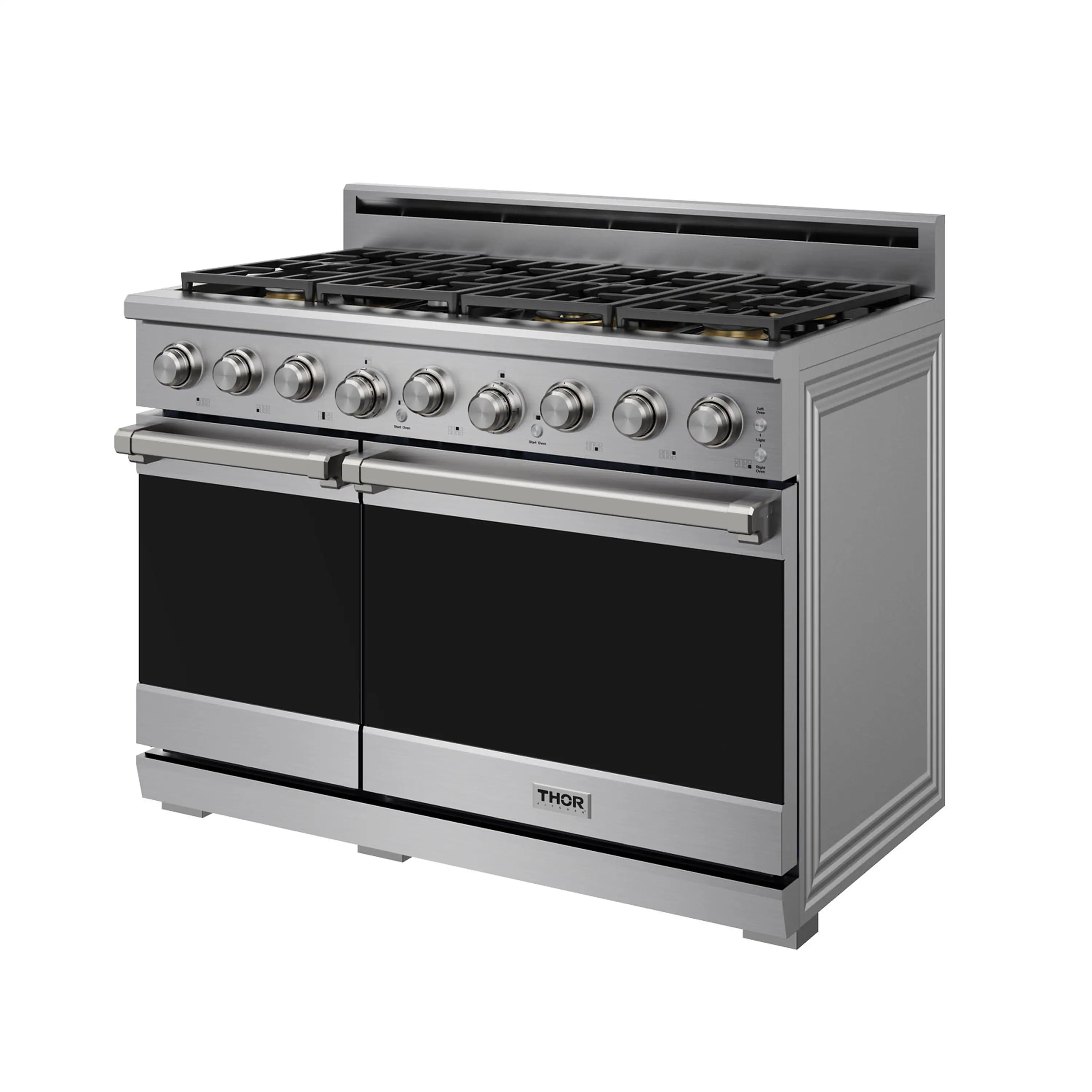 Thor Kitchen 48-Inch Professional Liquid Propane Gas Range in Stainless Steel (XRG48ELP) - Image 3