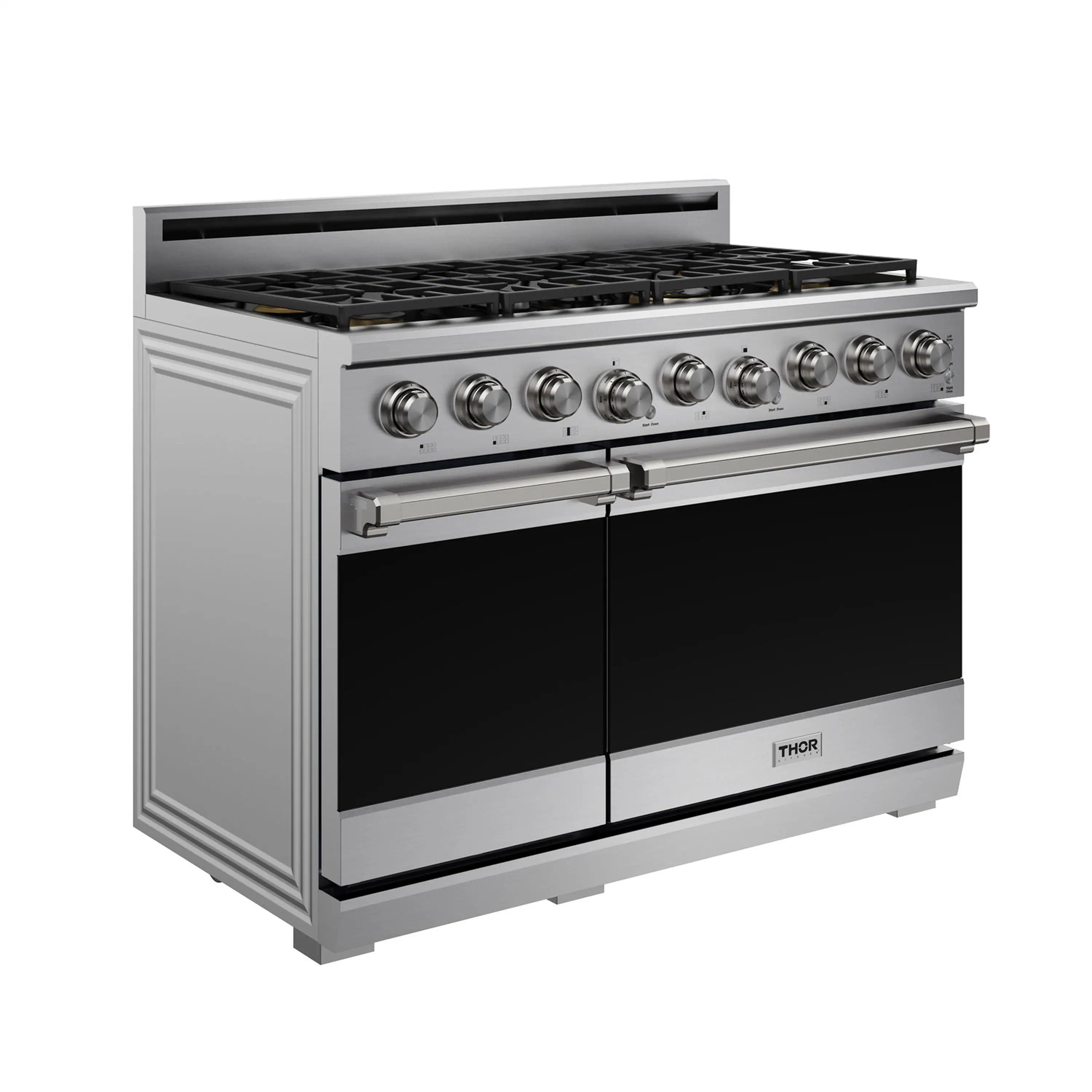 Thor Kitchen 48-Inch Professional Natural Gas Range in Stainless Steel (XRG48E) - Image 2