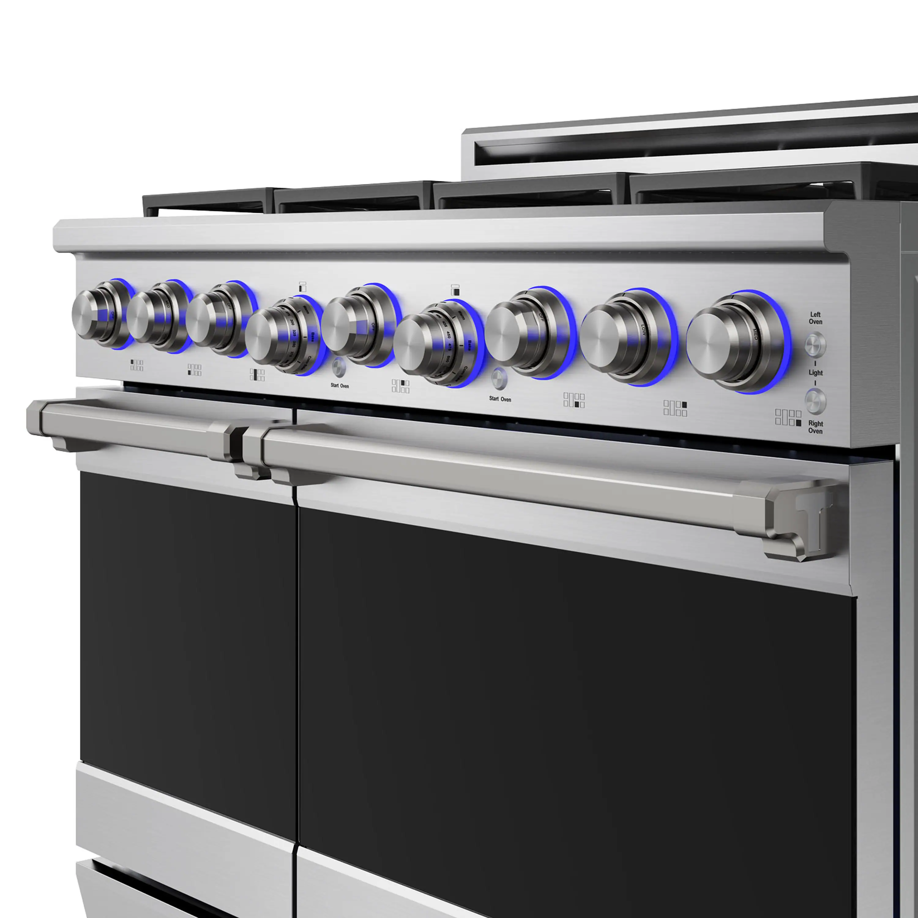 Thor Kitchen 48-Inch Professional Natural Gas Range in Stainless Steel (XRG48E) - Image 6