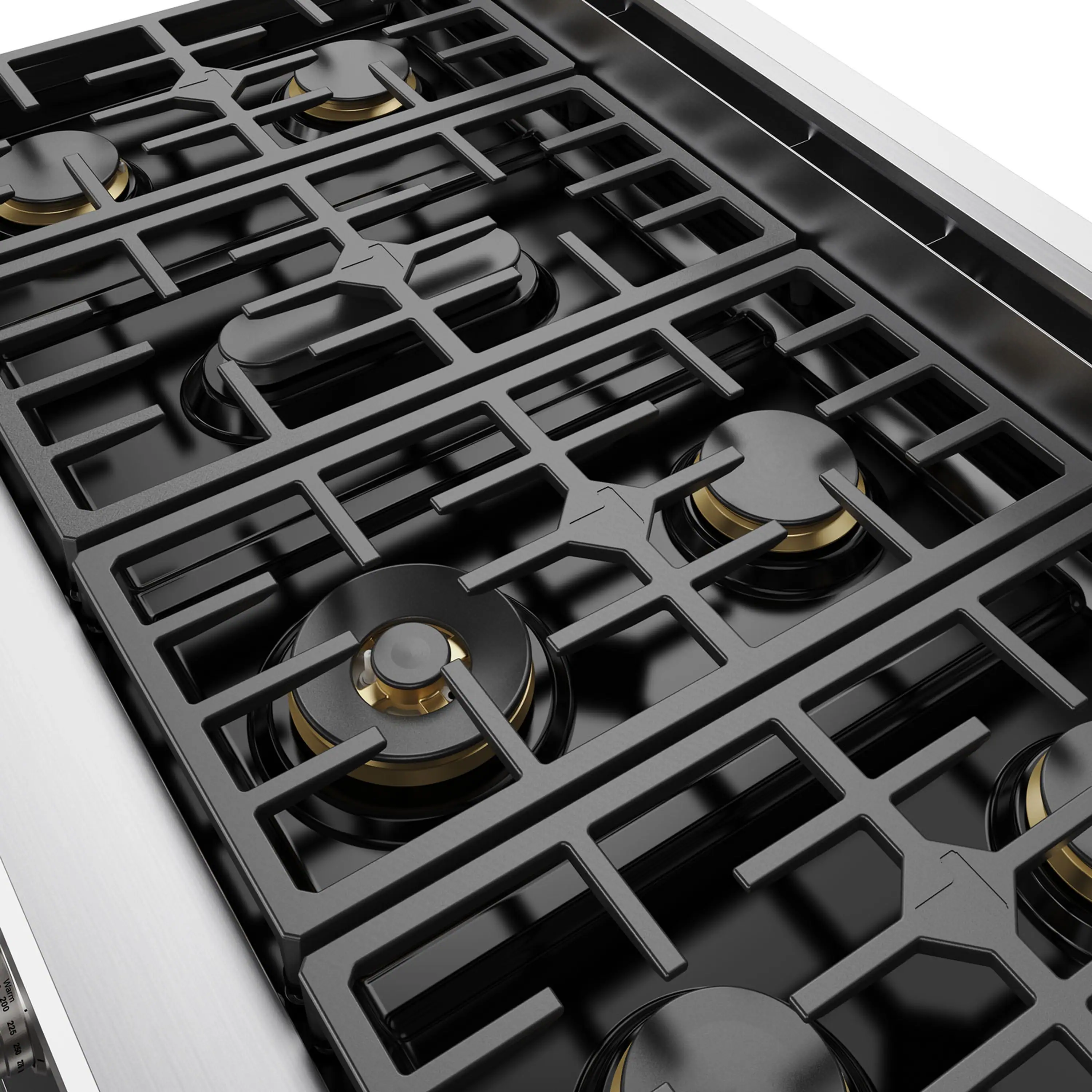 Thor Kitchen 48-Inch Professional Natural Gas Range in Stainless Steel (XRG48E) - Image 9