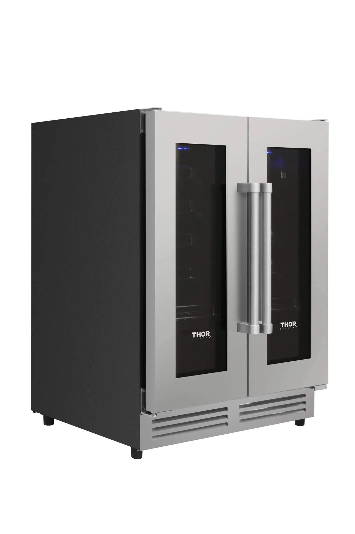 Thor Kitchen A-Series 5-Piece Appliance Package - 48-Inch Gas Range, Refrigerator with Water Dispenser, Dishwasher, Microwave, and Wine Cooler in Stainless Steel - Image 48
